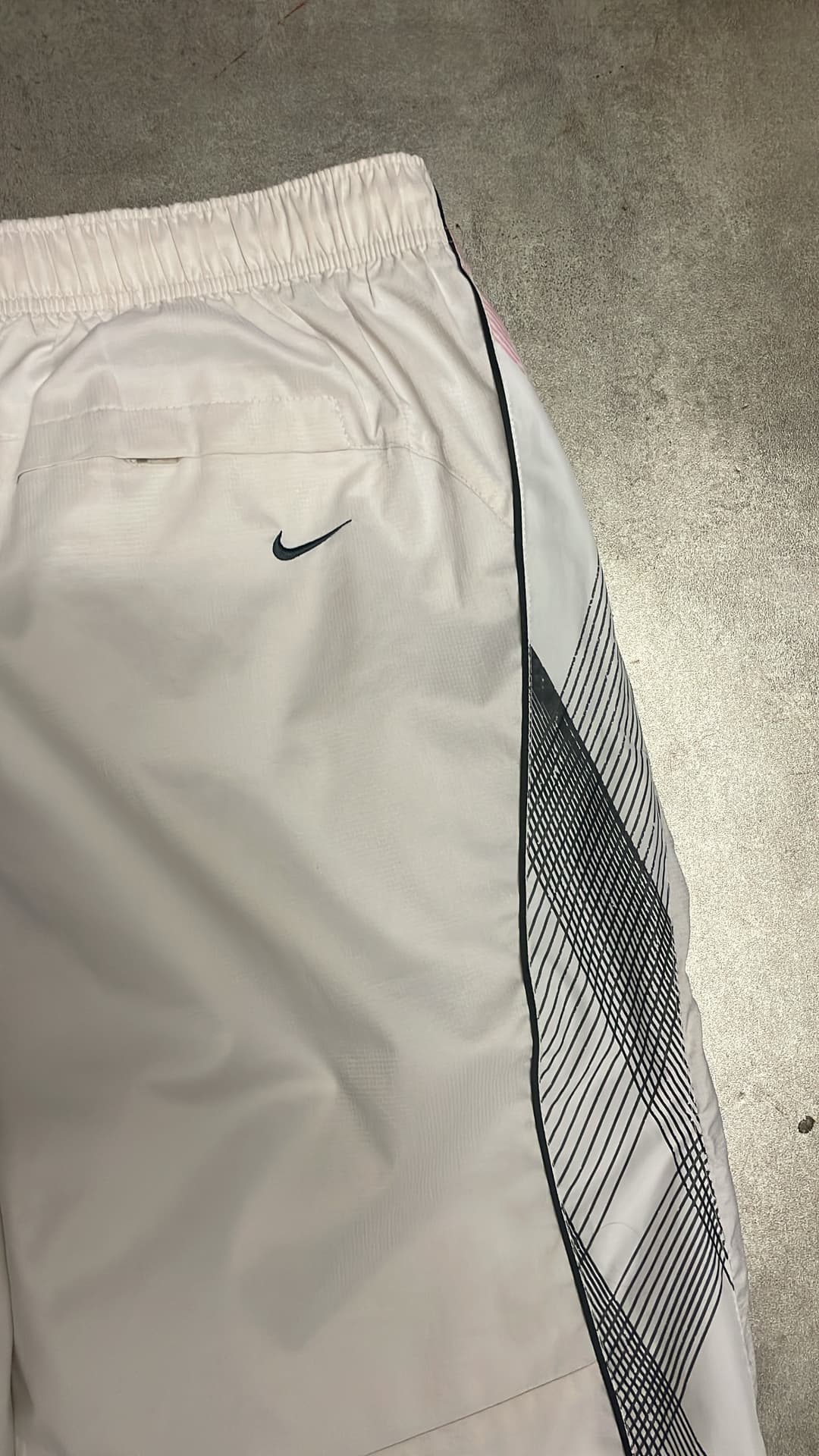Nike Tn Trackpants White/Rosa — 4