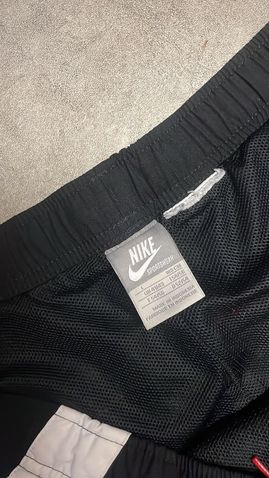 Nike Tn Trackpants Black/Red — 5