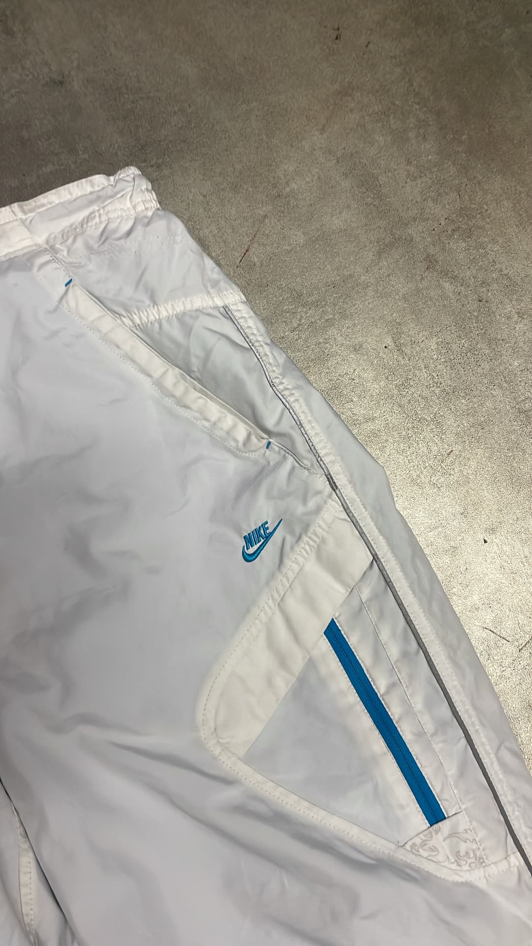 Nike Dragon Trackpants White — 3