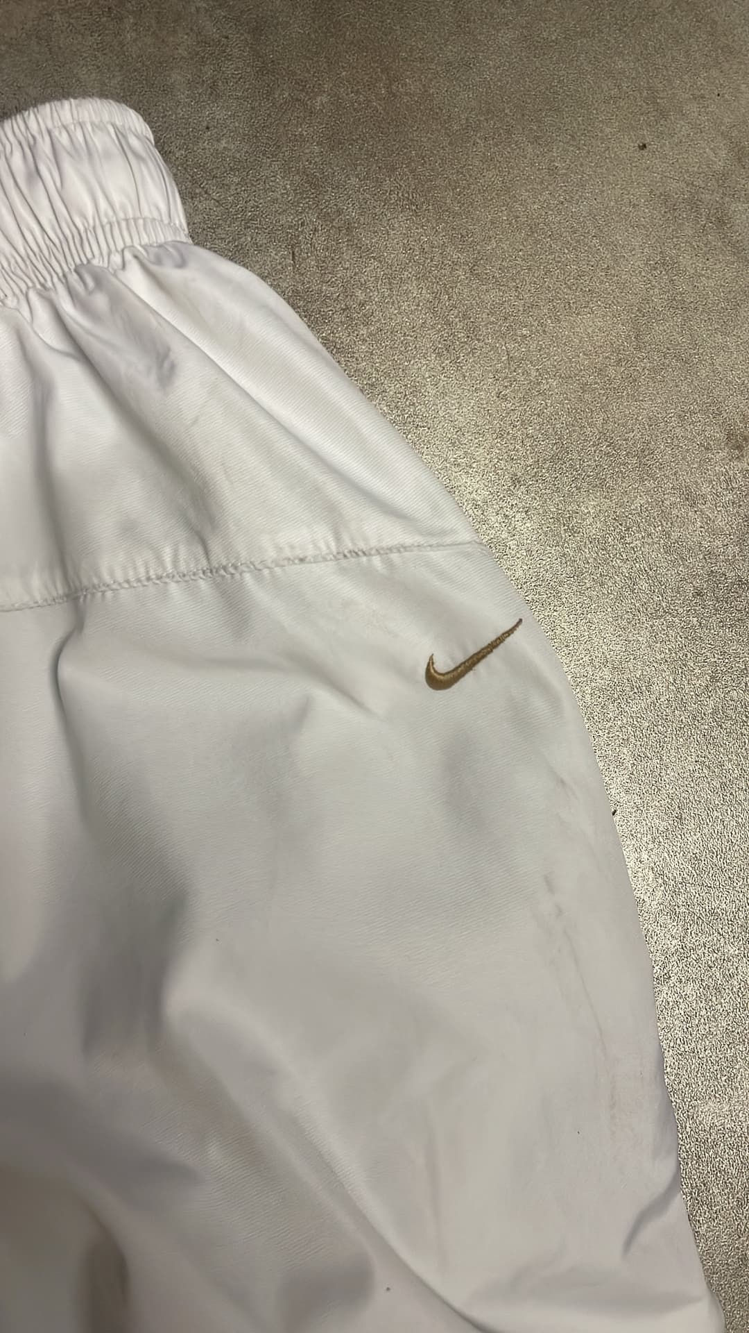 Nike Tn Trackpants White/Gold — 5