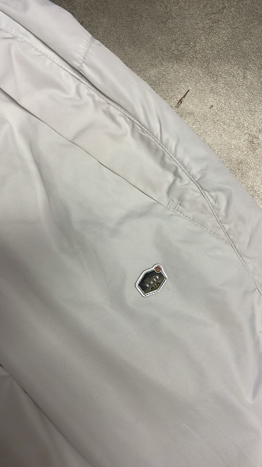 Nike Tn Trackpants White/Gold — 3