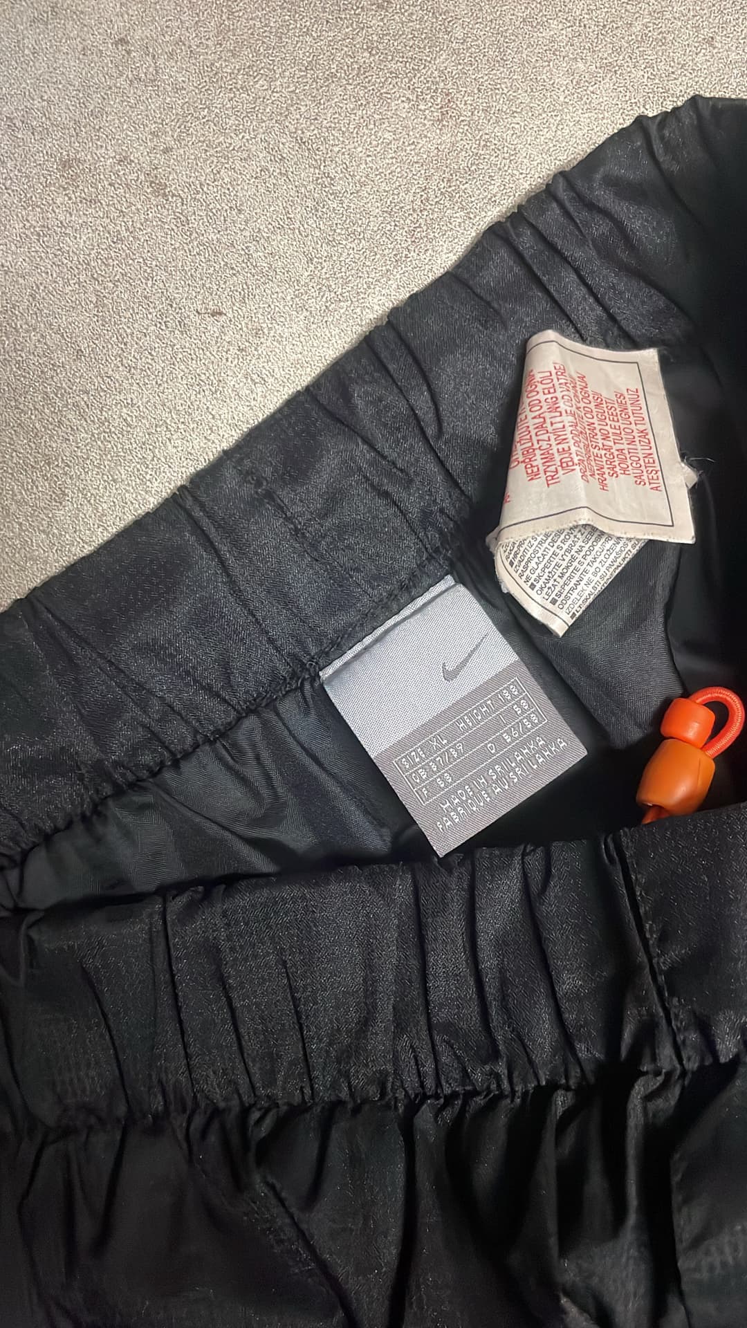 Nike Tn Trackpants Black/Orange — 6