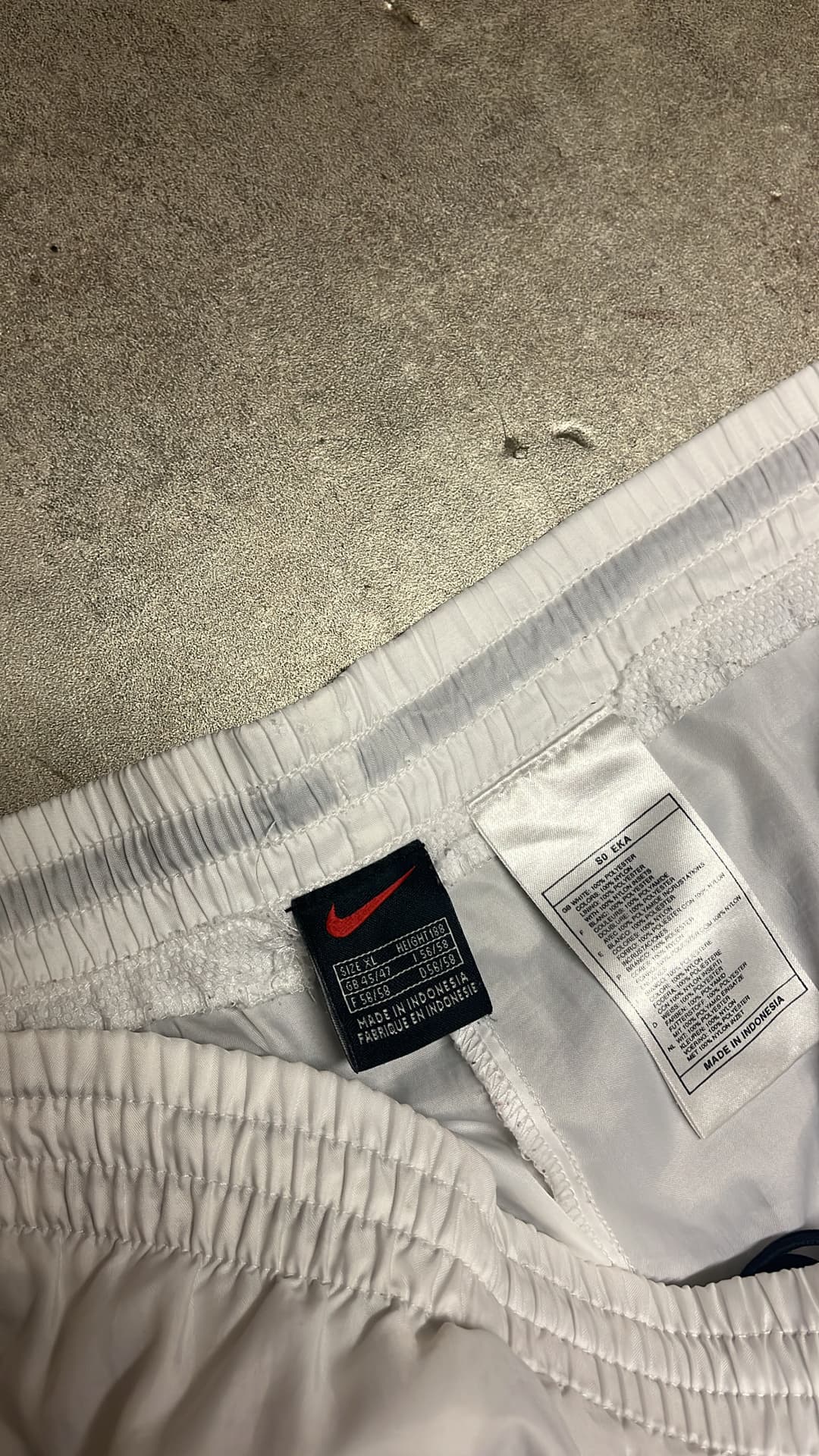 Nike Hex Trackpants White/Grey — 6