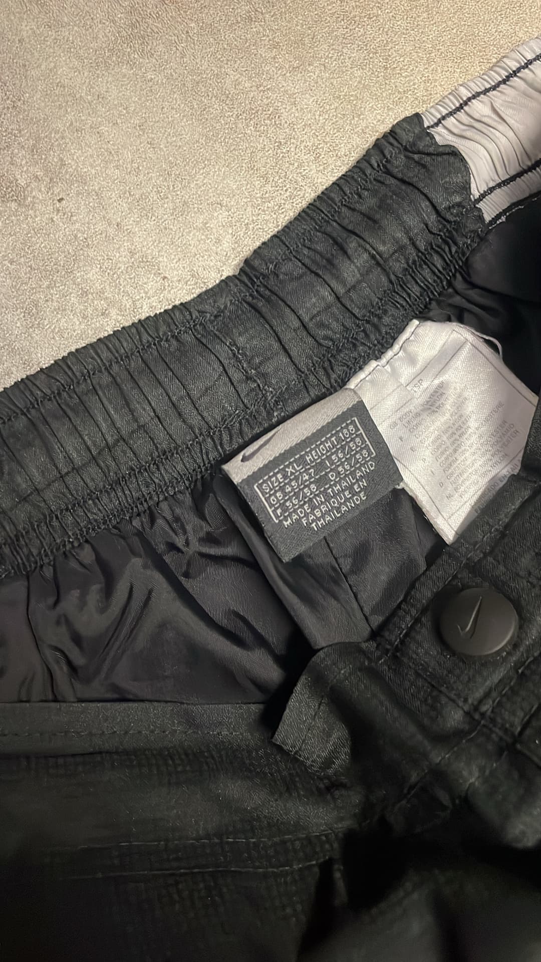 Nike Hex Trackpants Black/Grey — 6