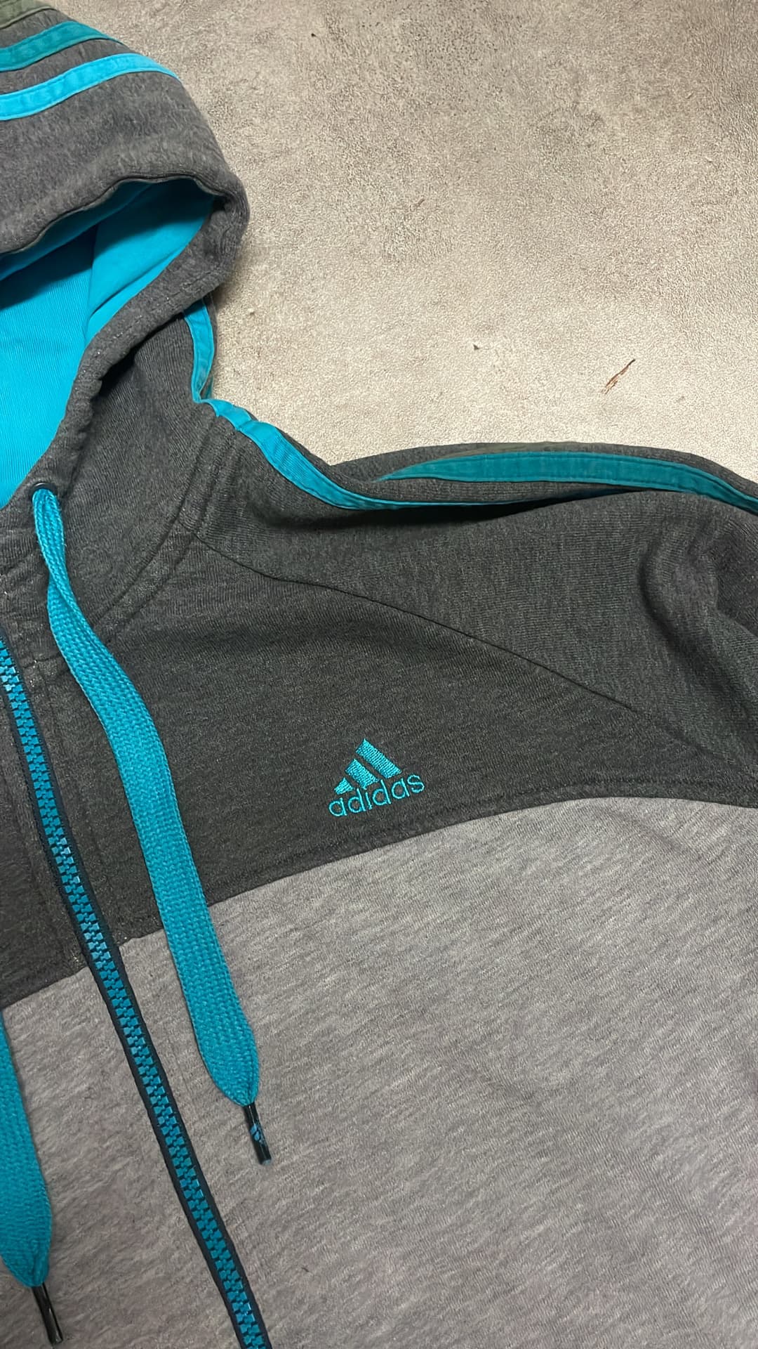 Adidas PE Zip-Up Black — 3
