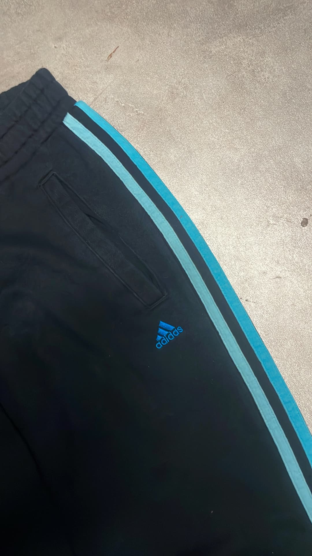 Adidas PE Jogger Black, Blue, Light-Blue, — 3