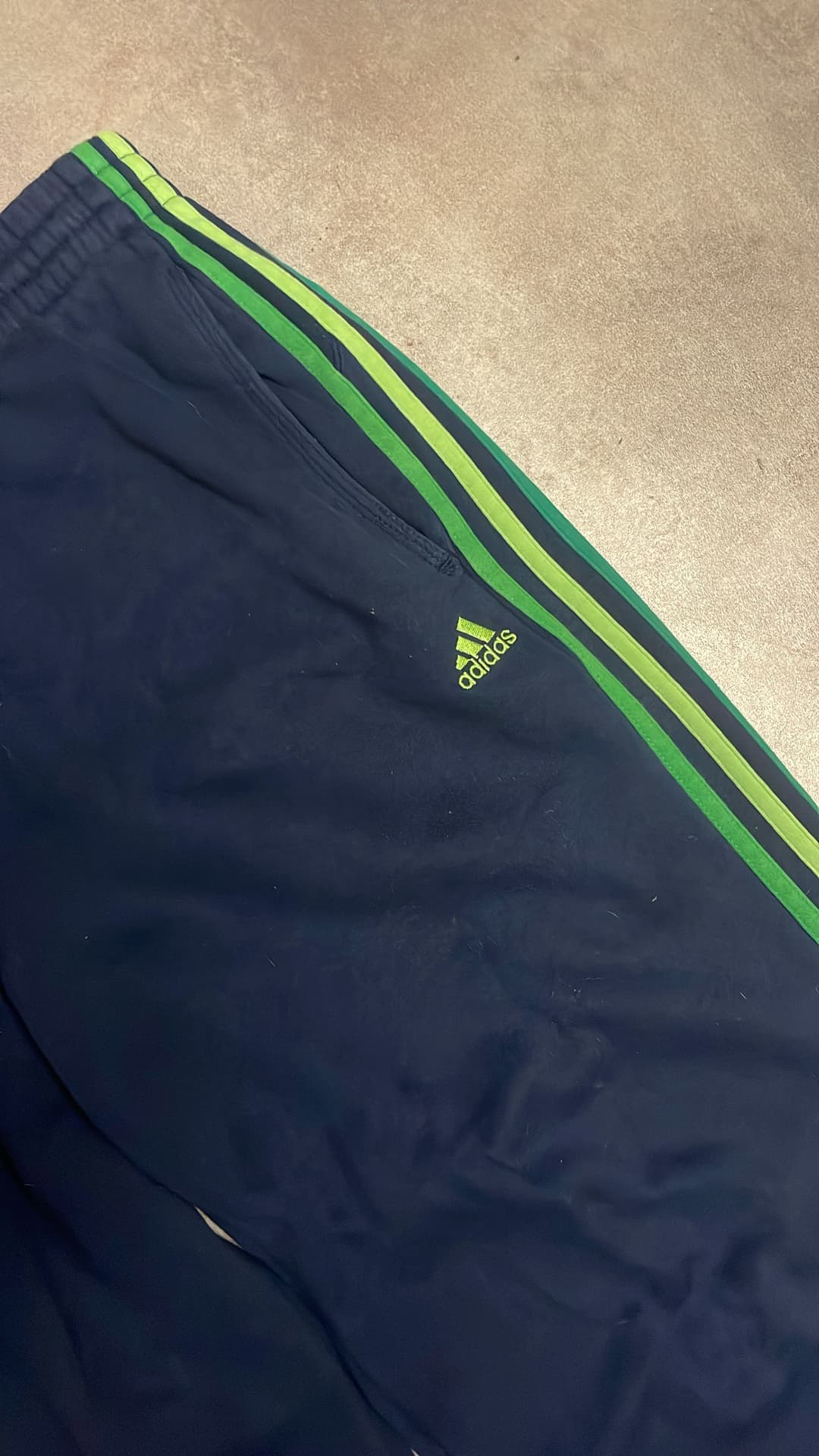 Adidas PE Jogger Navy/Green — 3