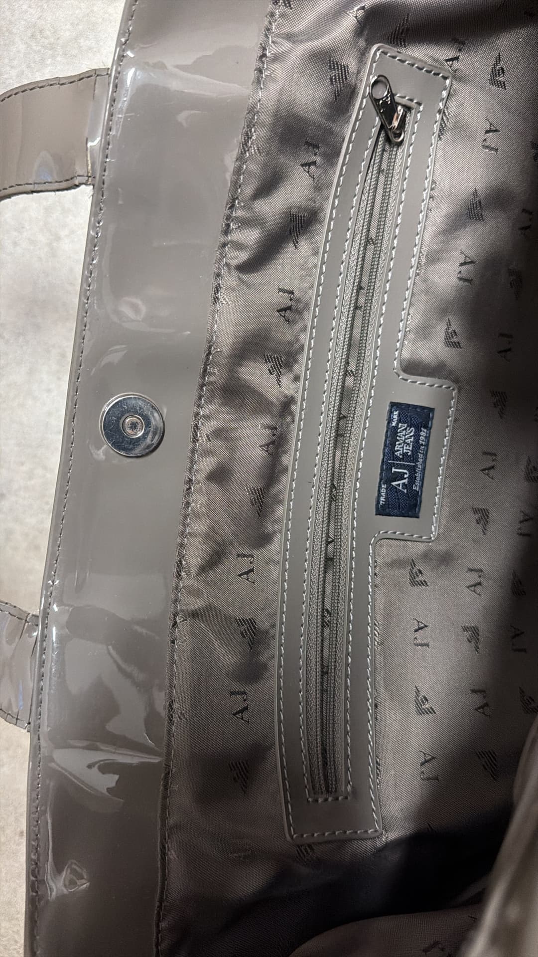Armani Armani Jeans Bag Grey — 4