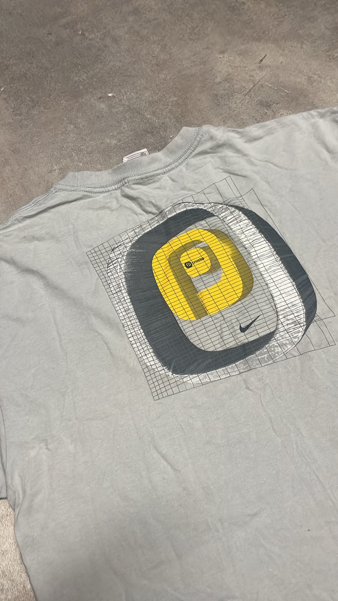 Nike Presto T-Shirt Grey/Orange — 4