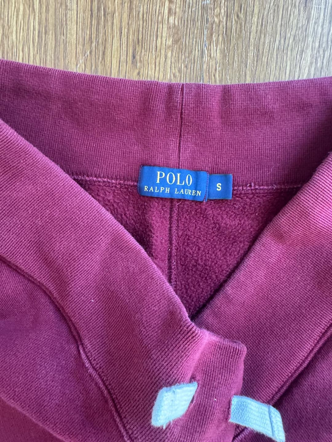 Ralph Lauren Drawstring Jogger Burgundy — 2