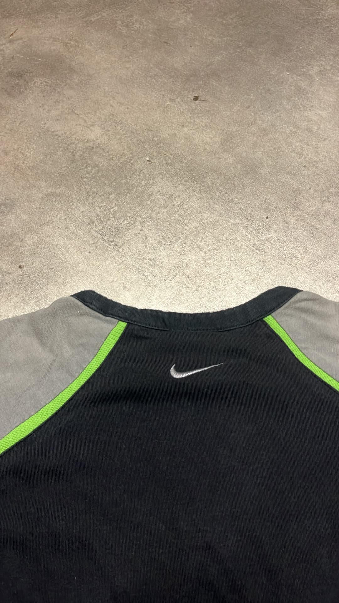 Nike Shox T-Shirt Black/Neon-Green — 6