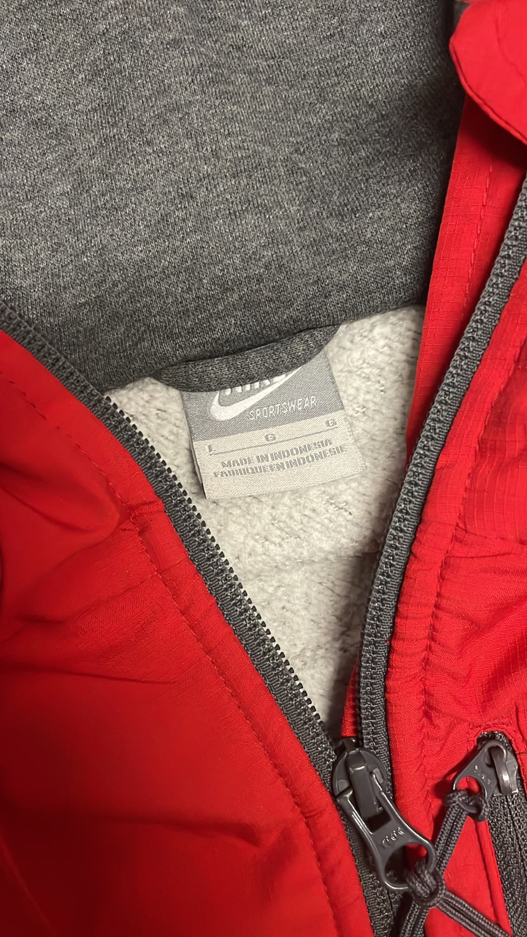 Nike Airmax LTD Zip-Up Red/Grey — 5