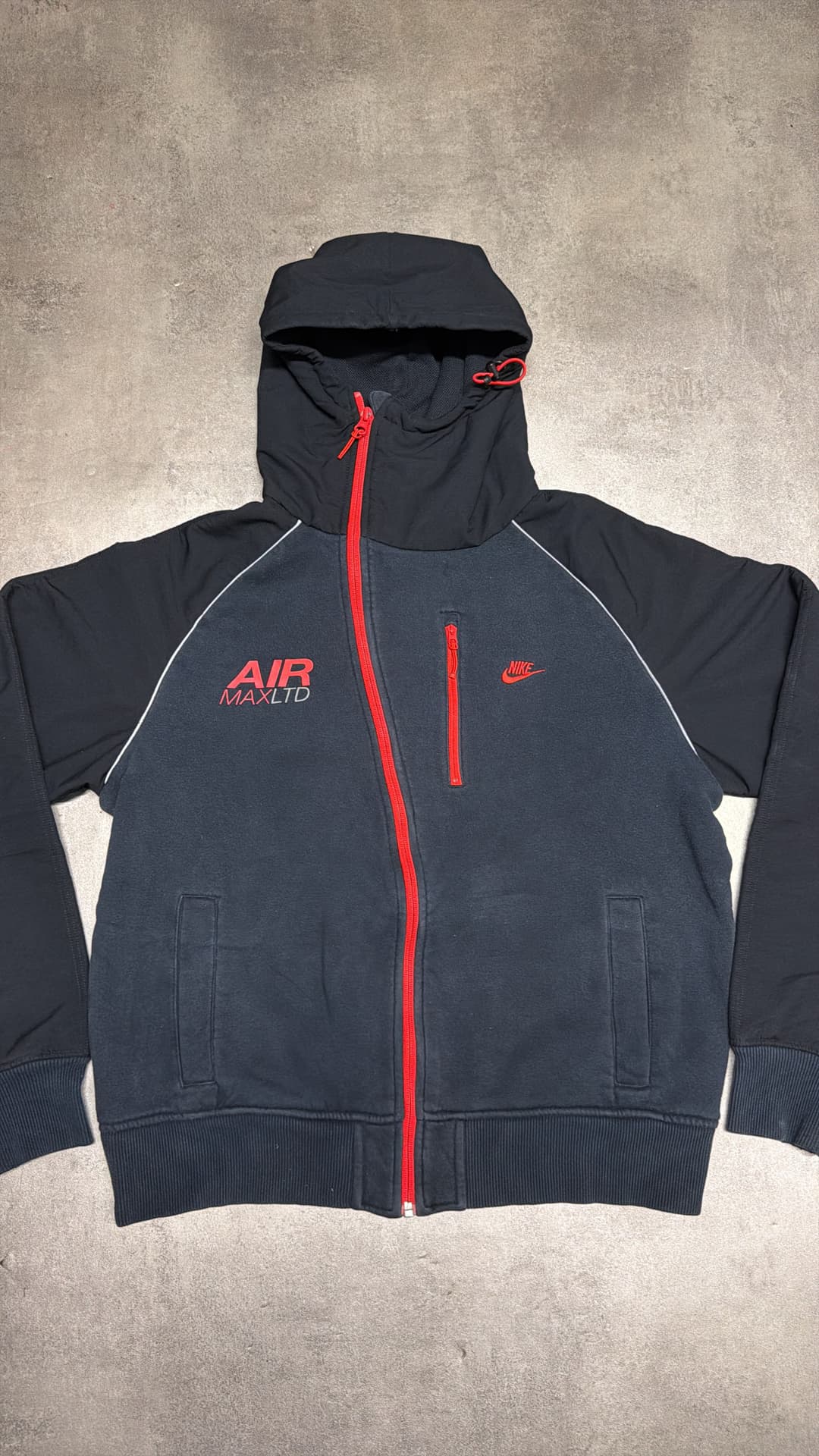 Nike Airmax LTD Zip-Up Black — 2