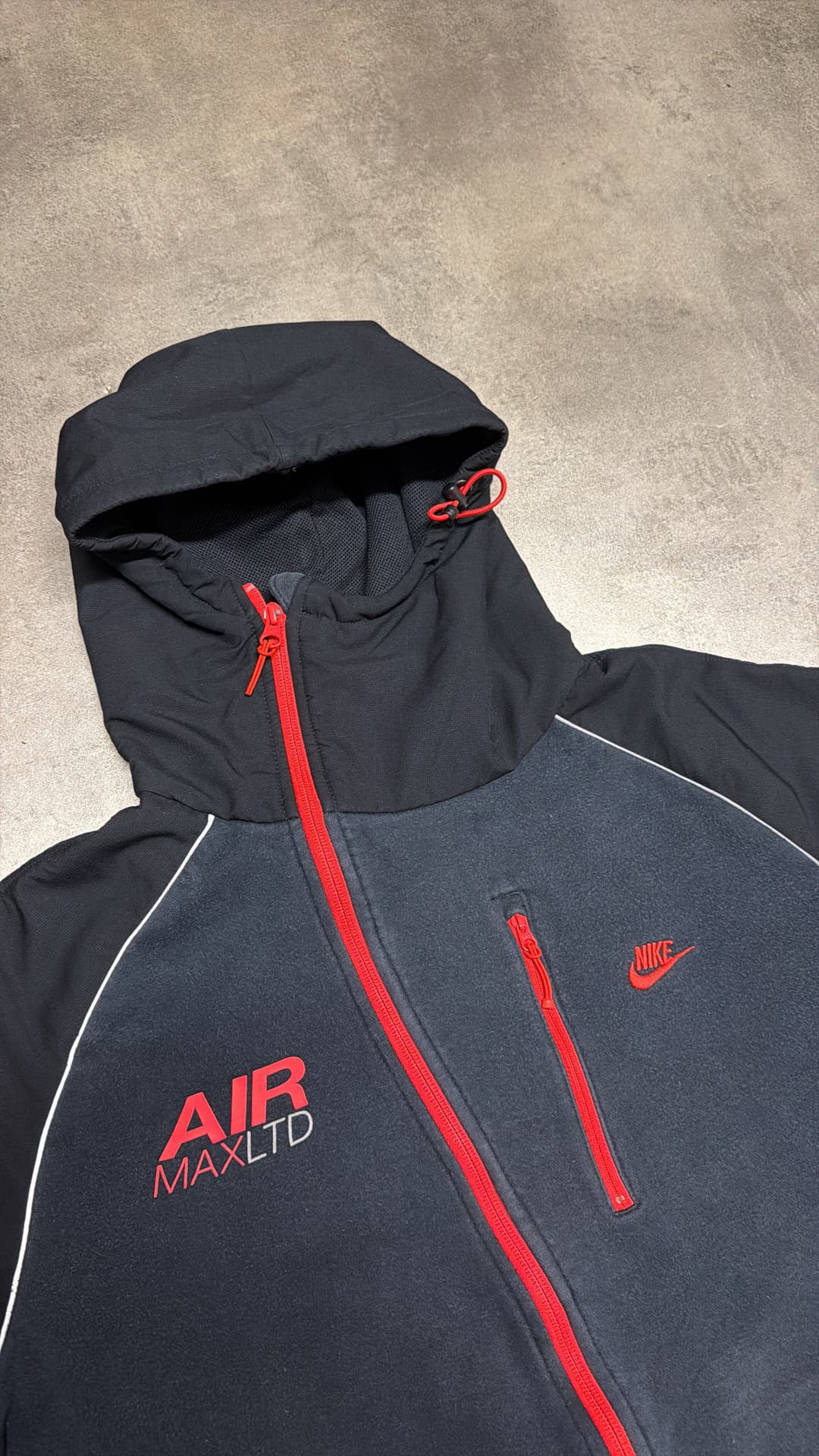 Nike Airmax LTD Zip-Up Black — 3