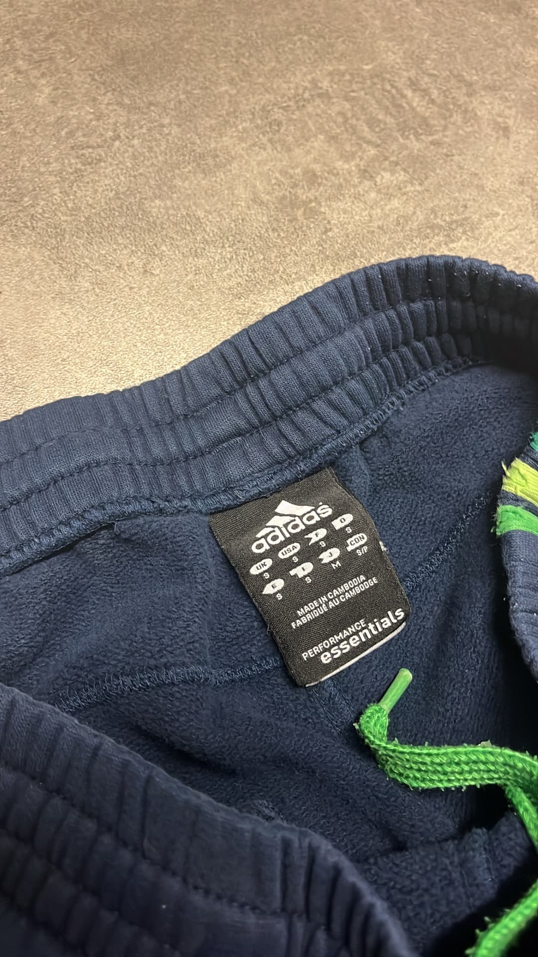 Adidas PE Jogger Navy/Green — 4