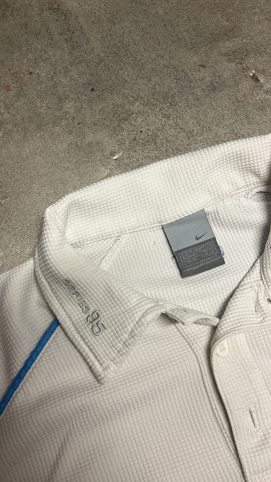 Nike Airmax 95 Poloshirt White — 4