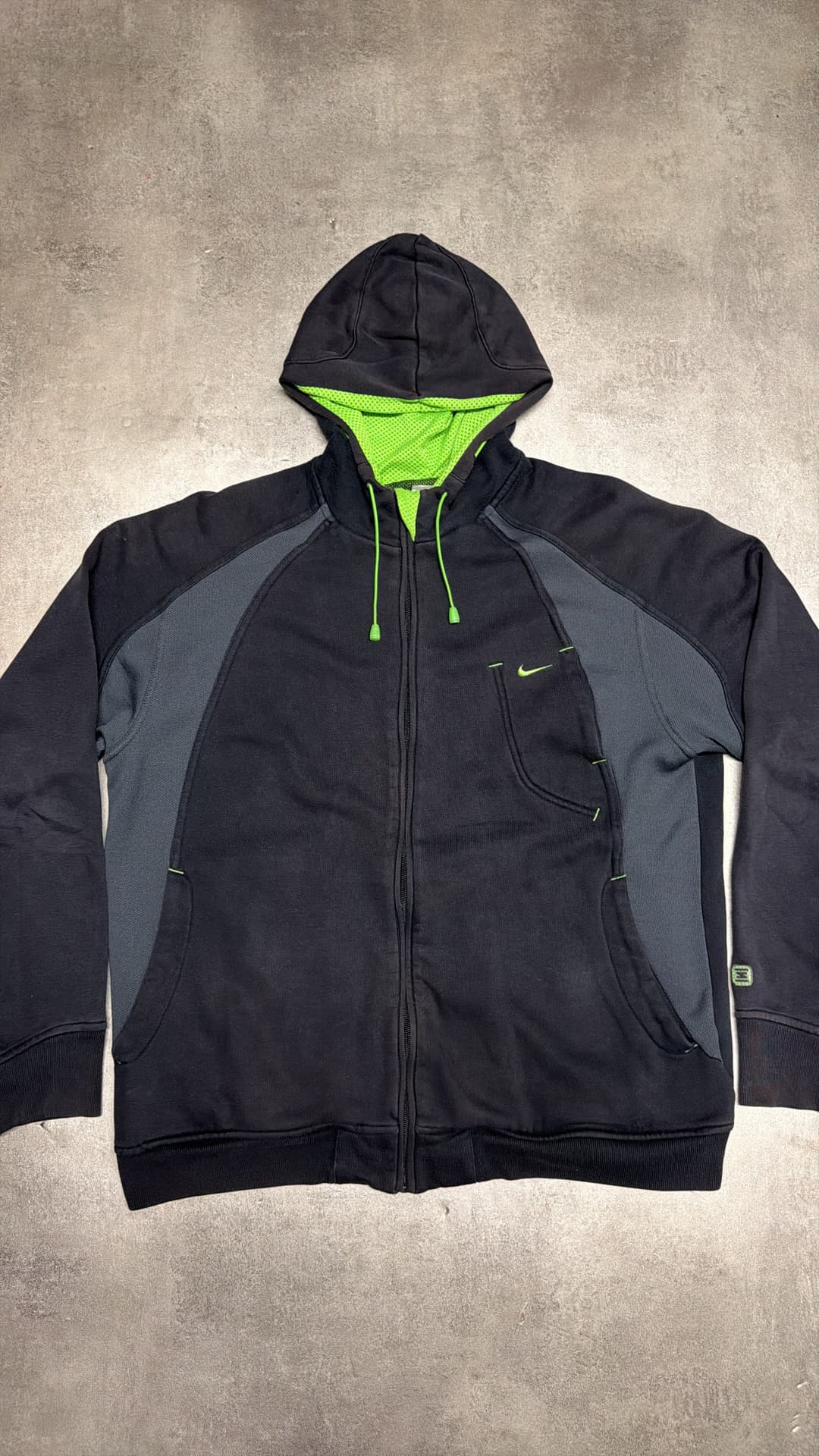 Nike Shox Zip-Up Black — 2