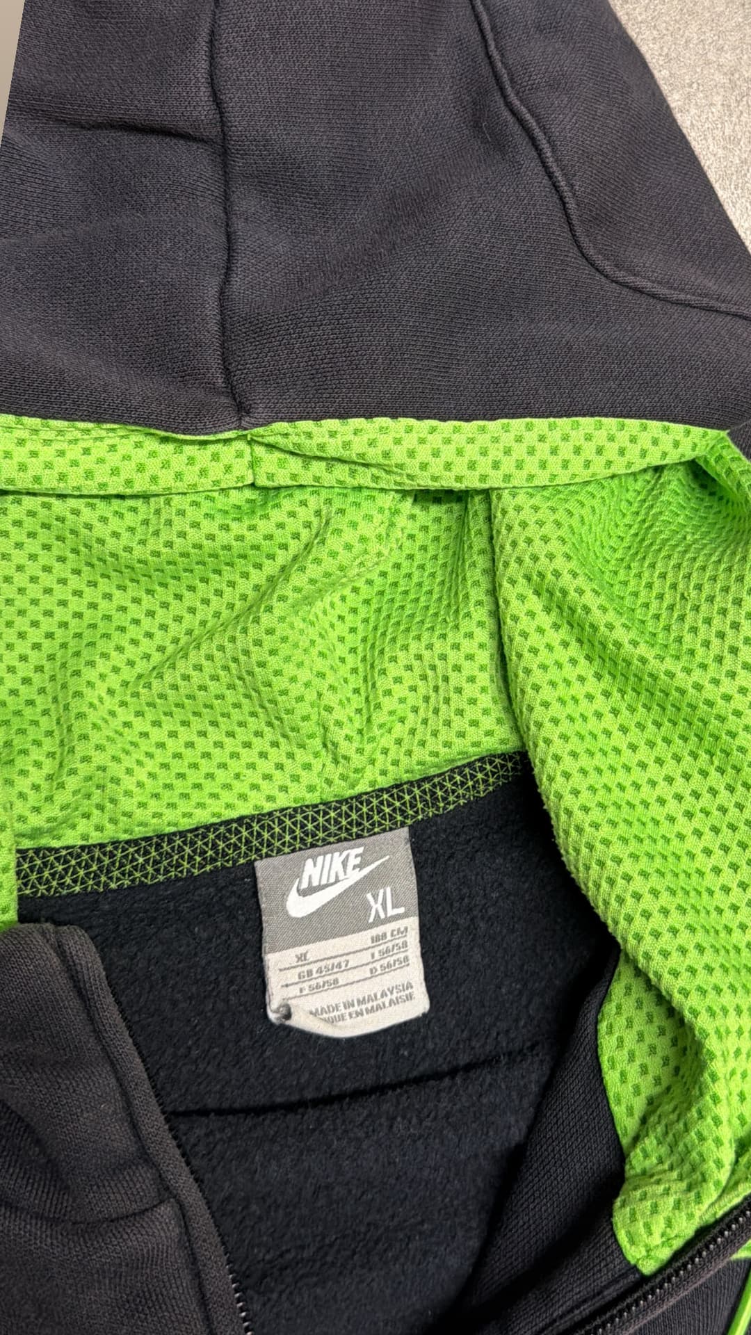 Nike Shox Zip-Up Black — 8