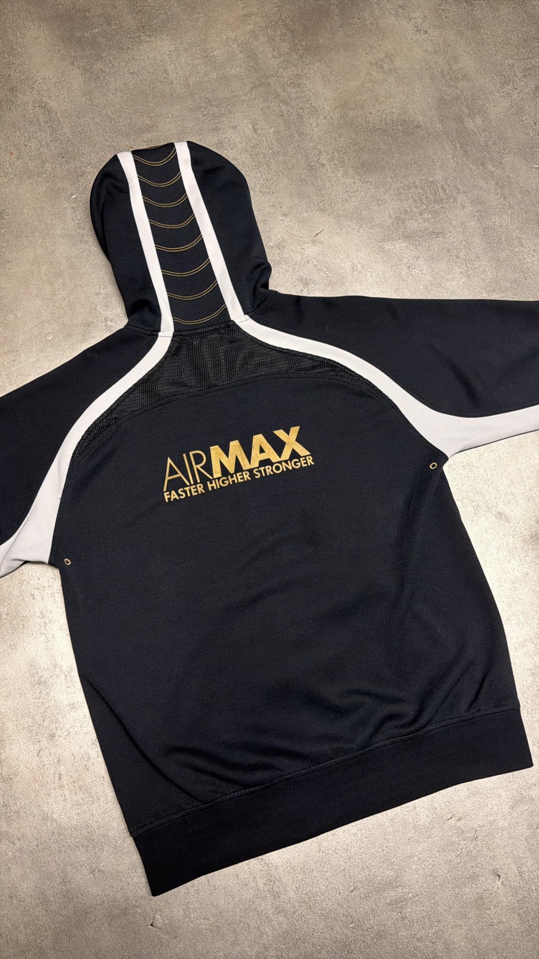 Nike FHS Zip-Up Black/Gold — 7