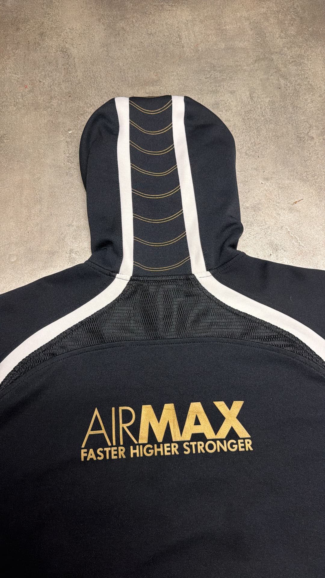 Nike FHS Zip-Up Black/Gold — 8