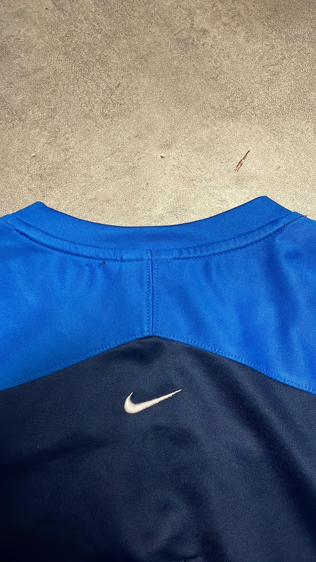 Nike Hex T-Shirt White/Navy — 5