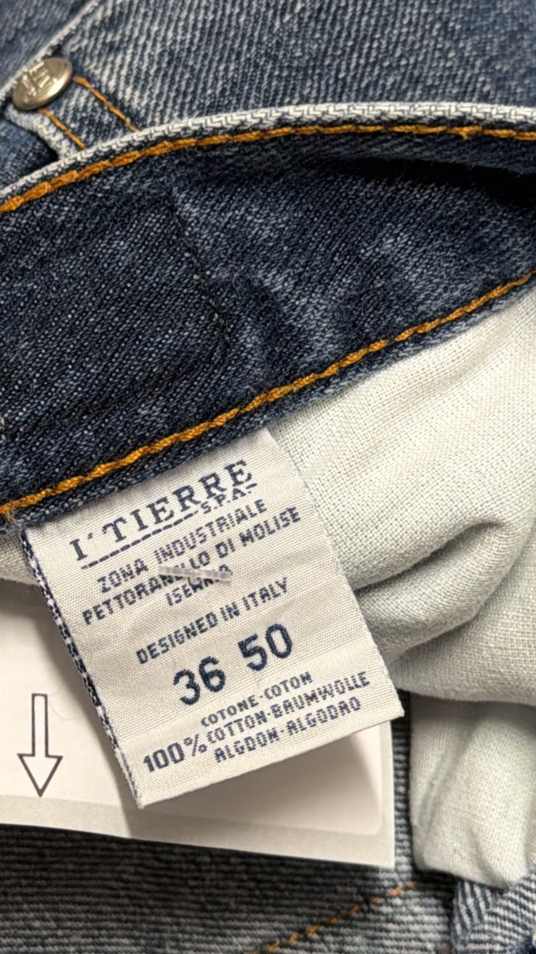 Versace Big Print Jeans Blue — 8