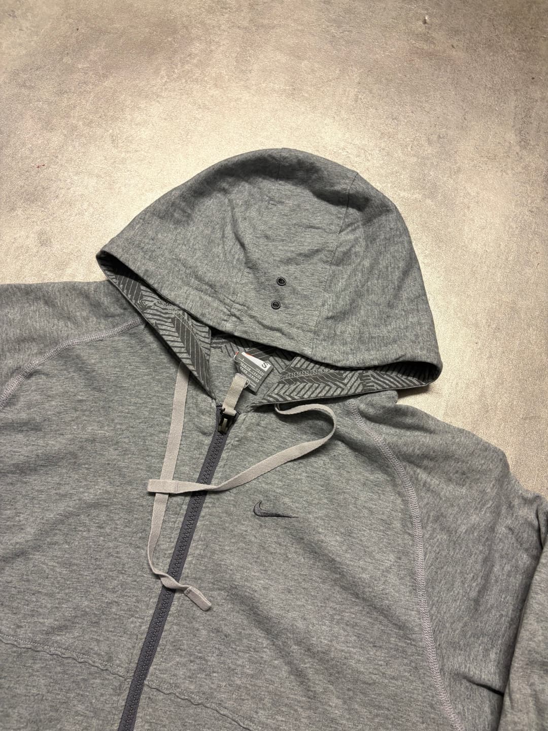 Nike Training Zip-Up Grey — 2