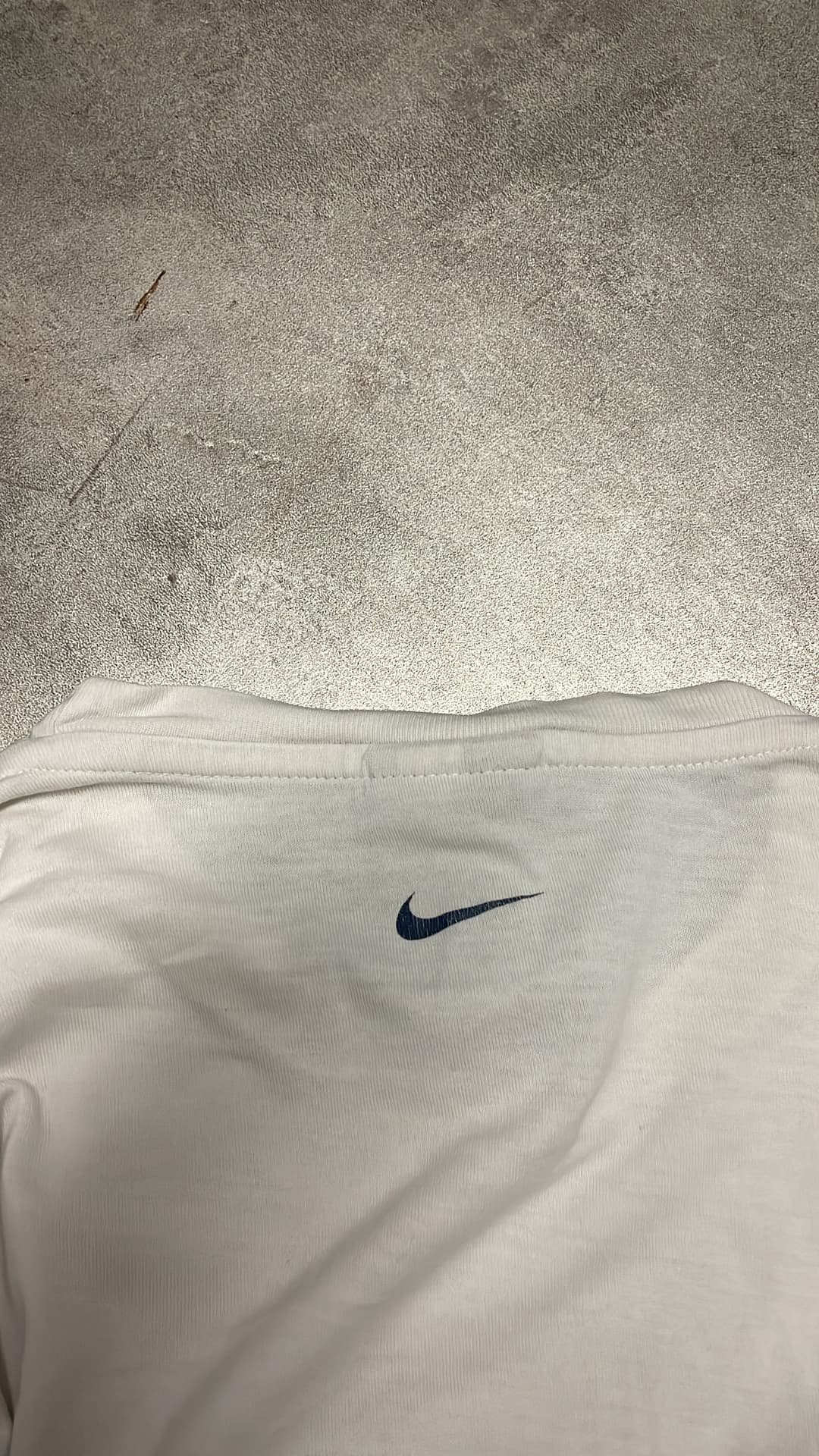 Nike Hex T-Shirt White/Navy — 5