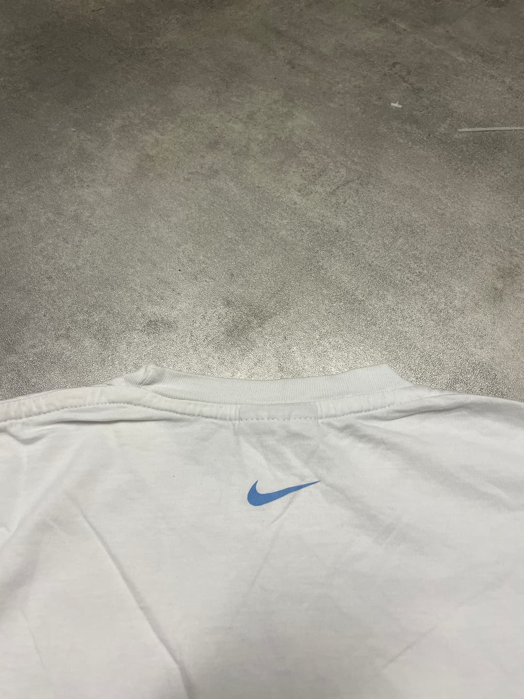 Nike Hex T-Shirt White/Navy — 5