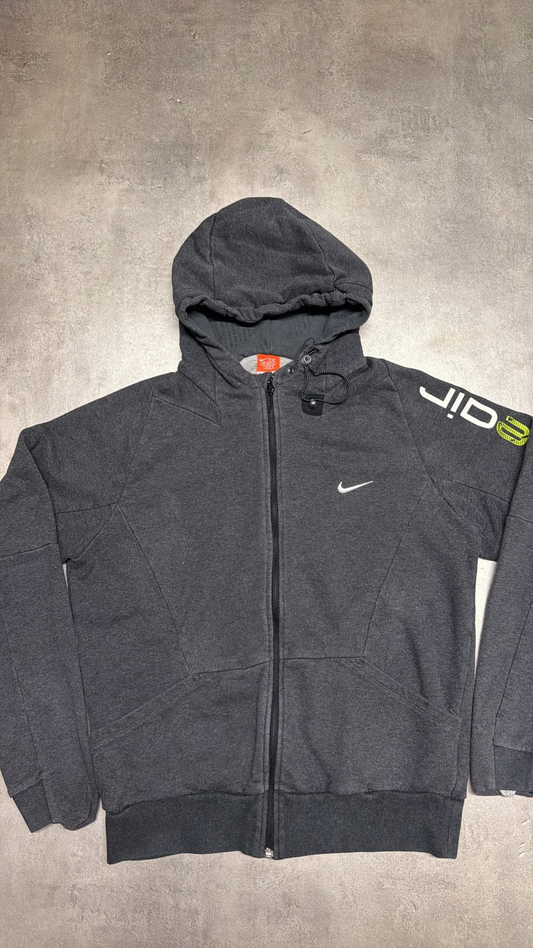 Nike Air Zip-Up Grey/Green — 3