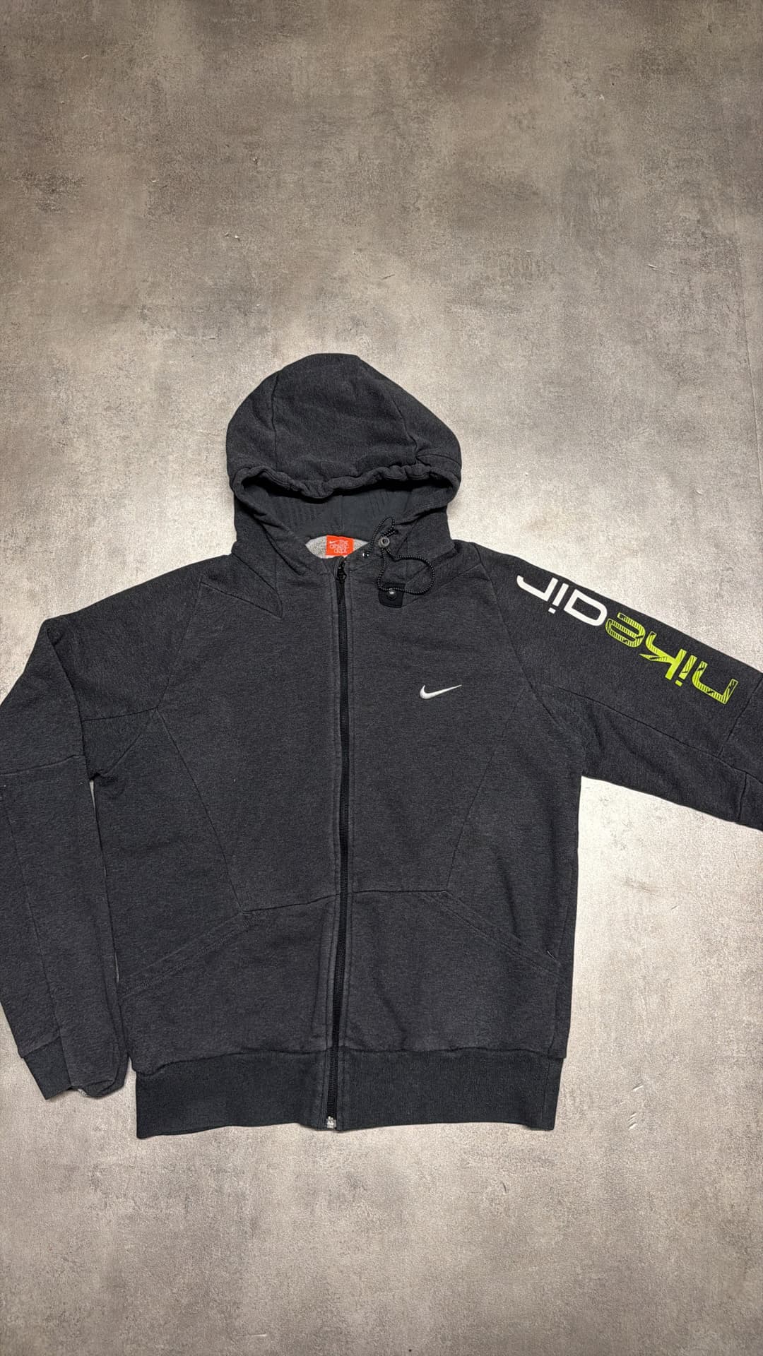 Nike Air Zip-Up Grey/Green — 1