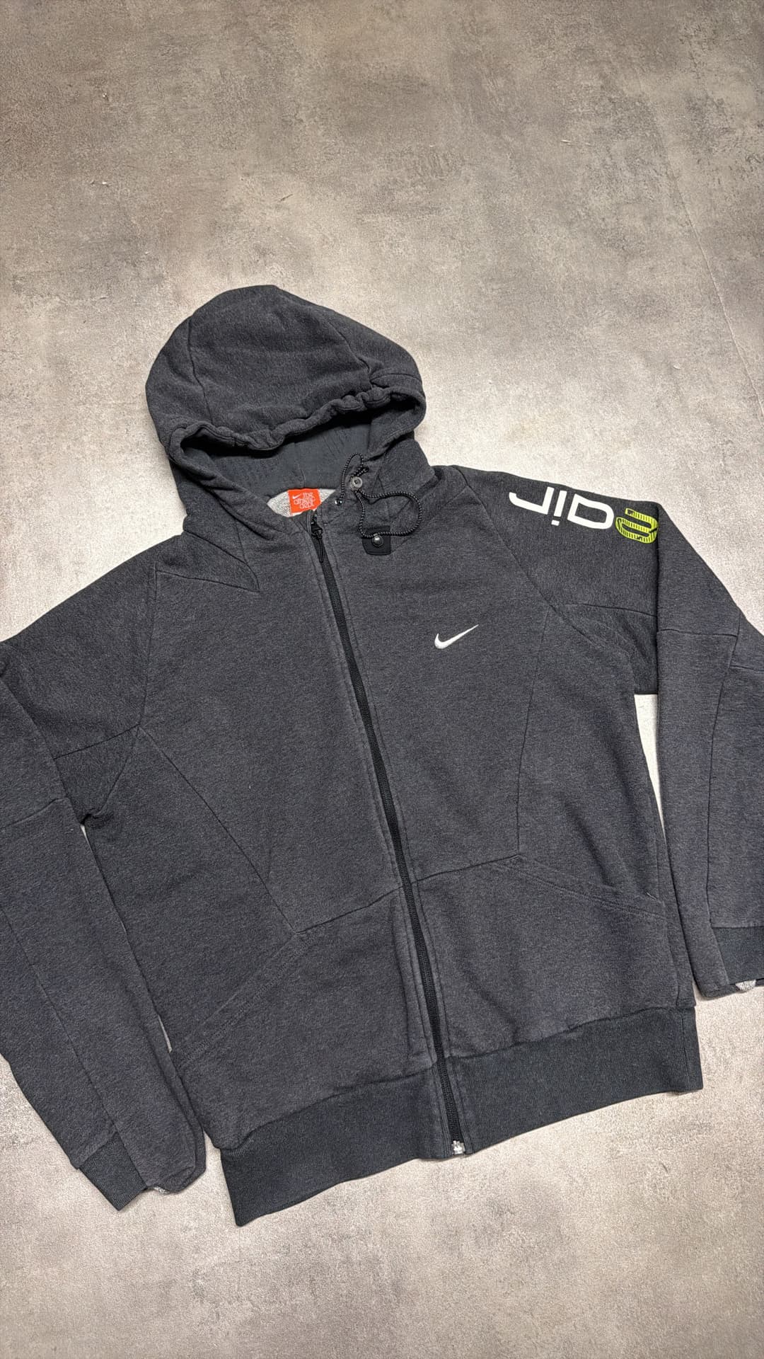 Nike Air Zip-Up Grey/Green — 4