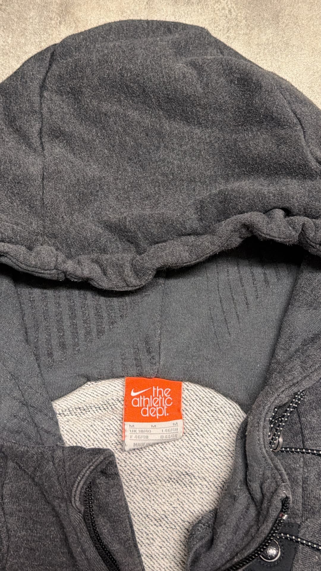 Nike Air Zip-Up Grey/Green — 7