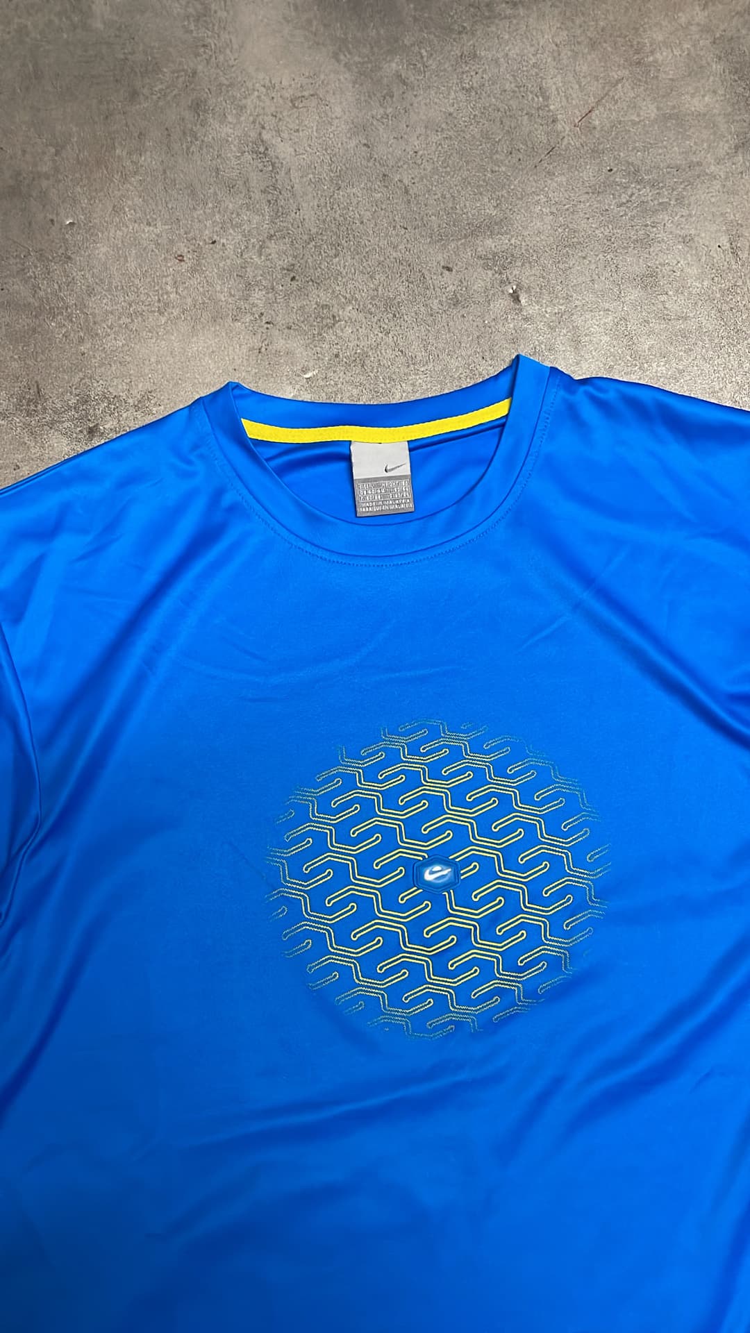 Nike Hex T-Shirt Blue — 3