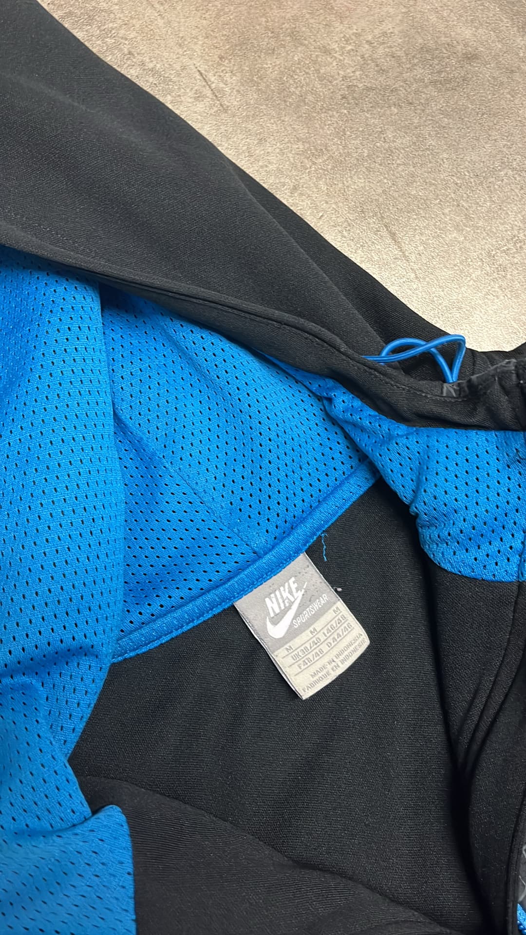 Nike Airmax 95 Zip-Up Black/Blue — 5