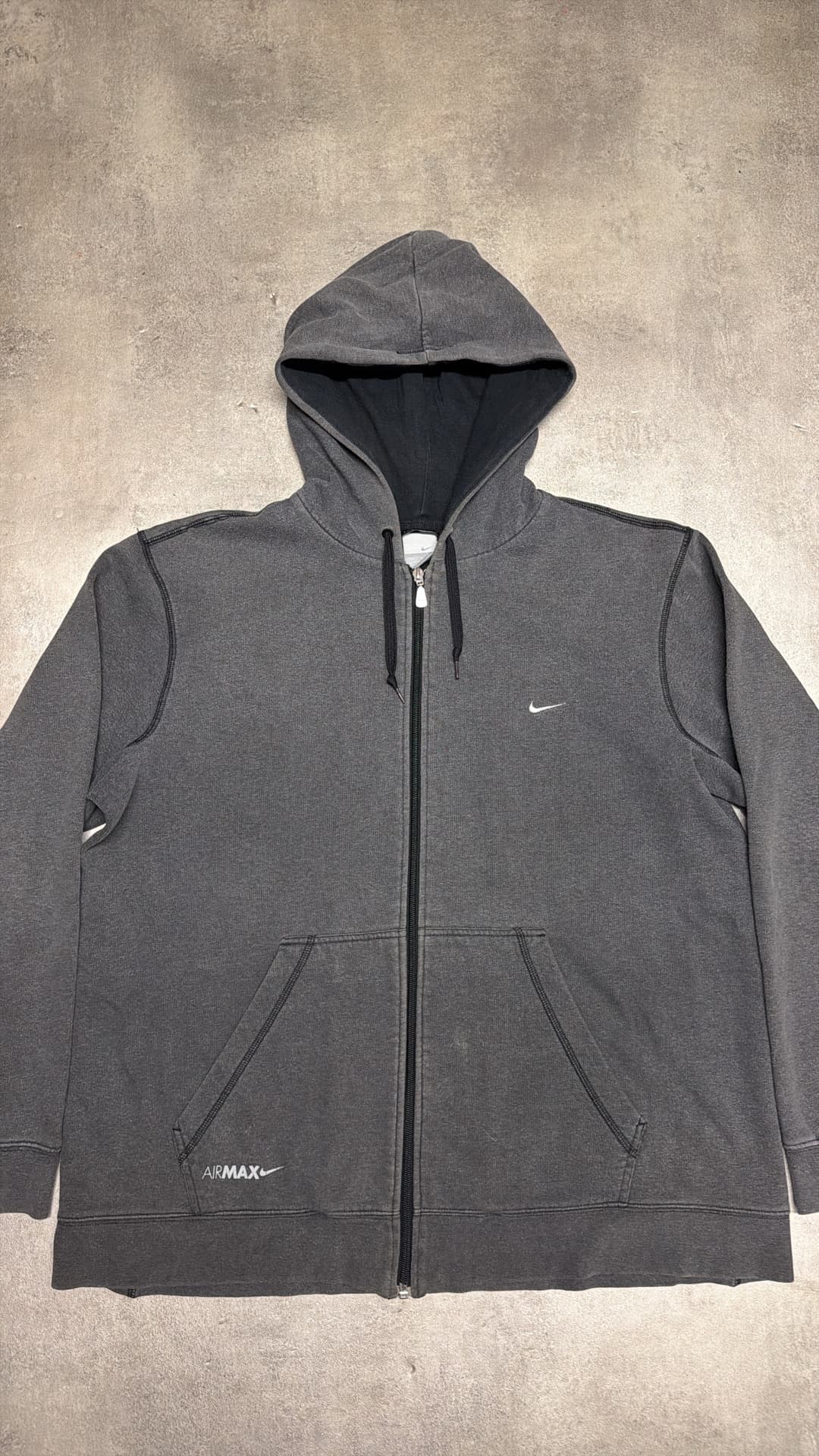 Nike Airmax Zip-Up Grey — 3