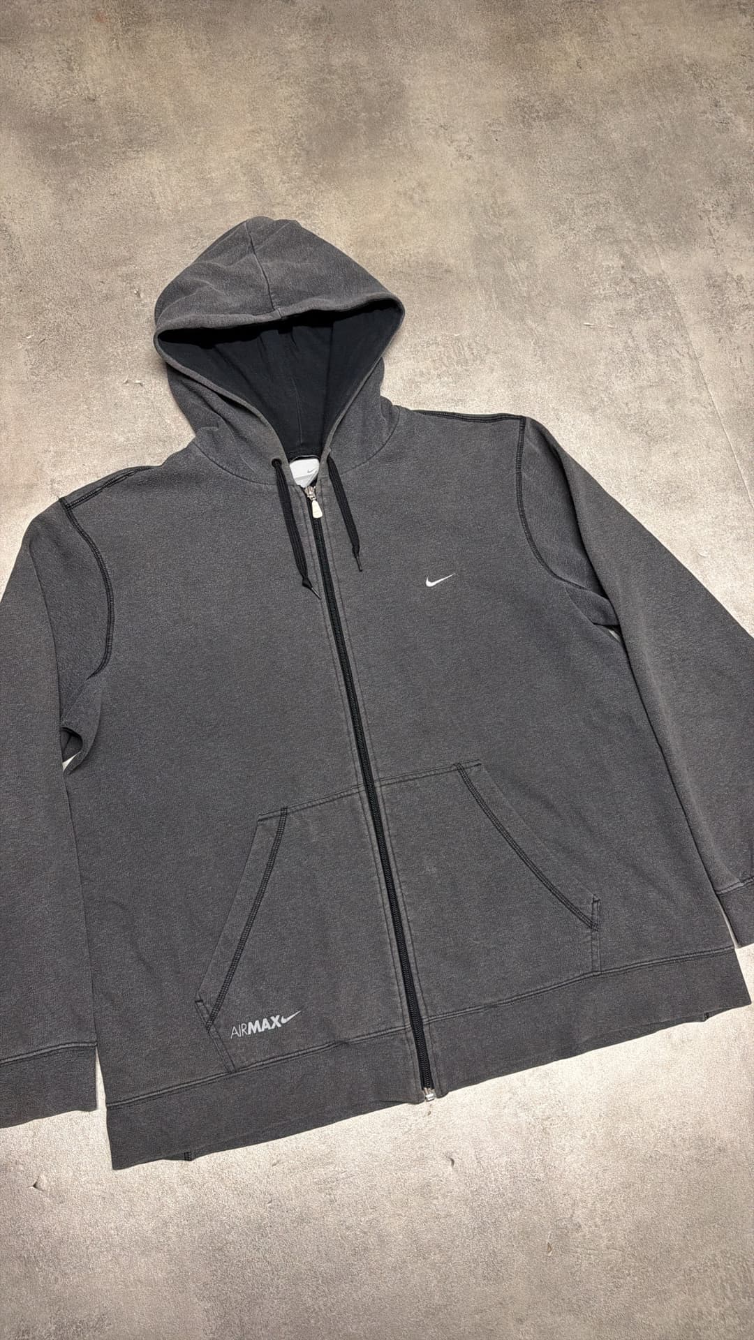 Nike Airmax Zip-Up Grey — 2