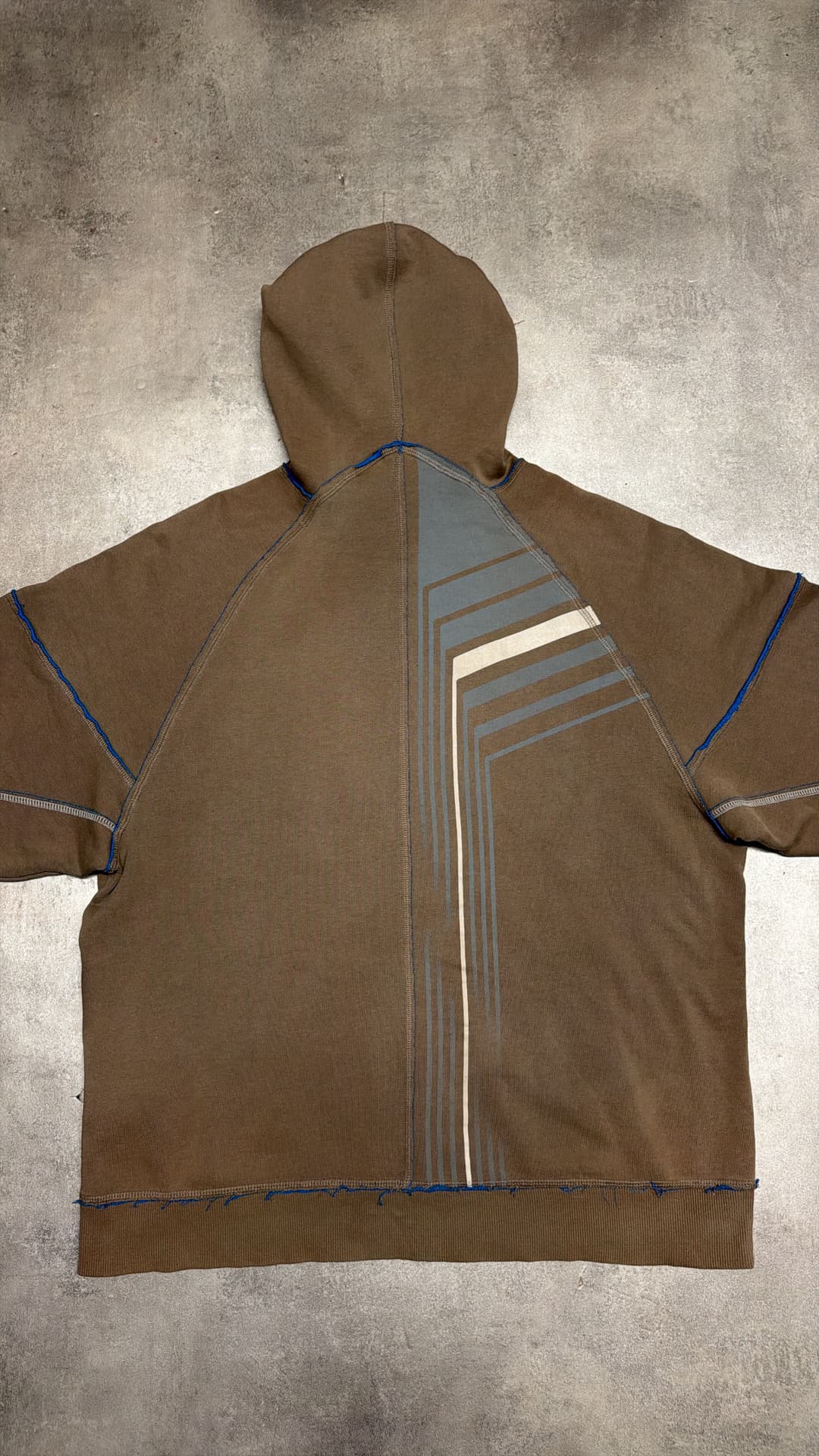 Nike Mp3 Zip-Up Brown/Blue — 6