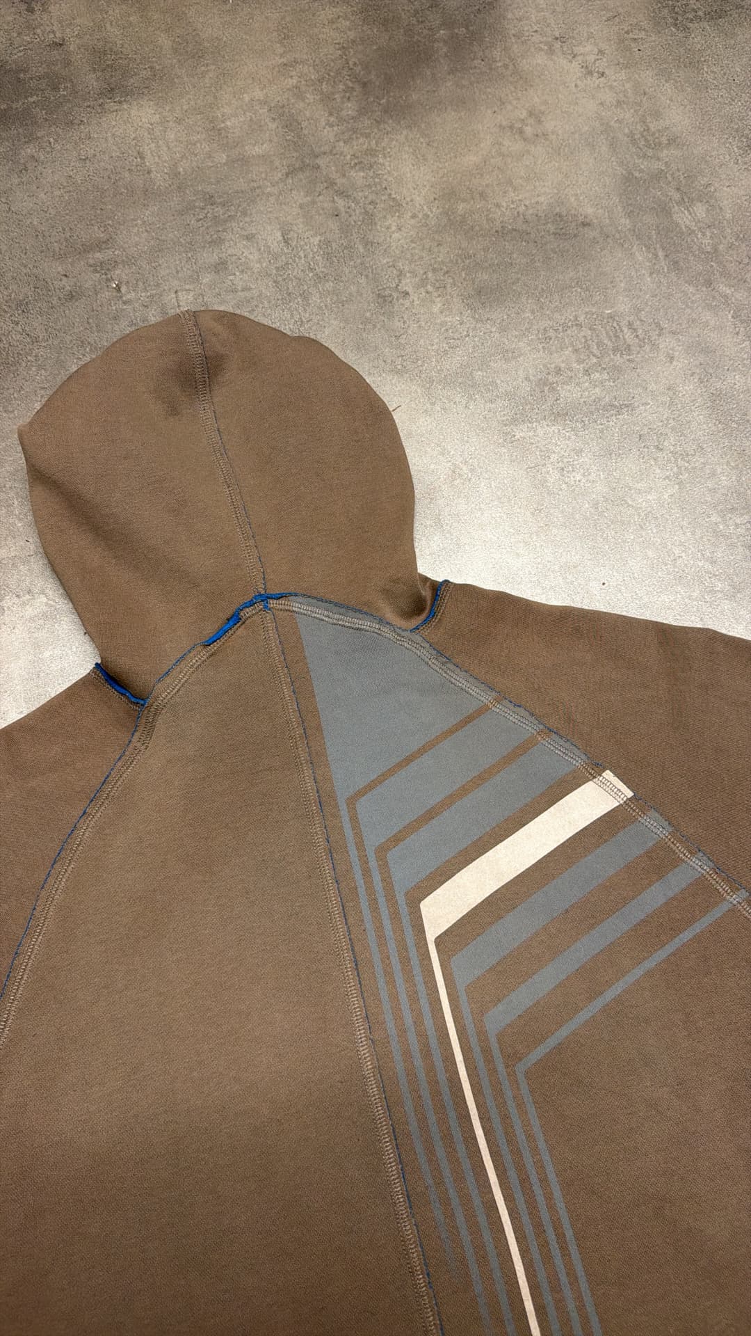 Nike Mp3 Zip-Up Brown/Blue — 7