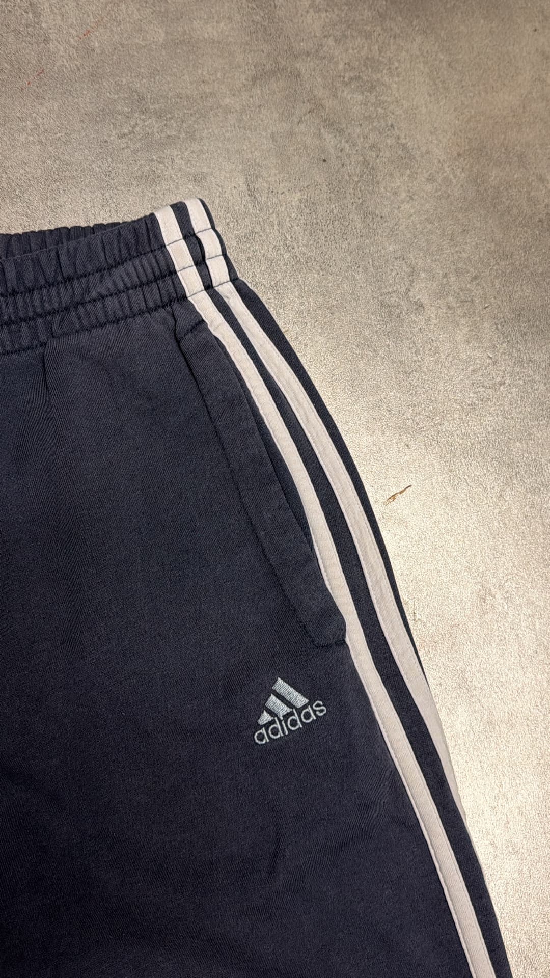 Adidas PE Jogger Navy/White — 3