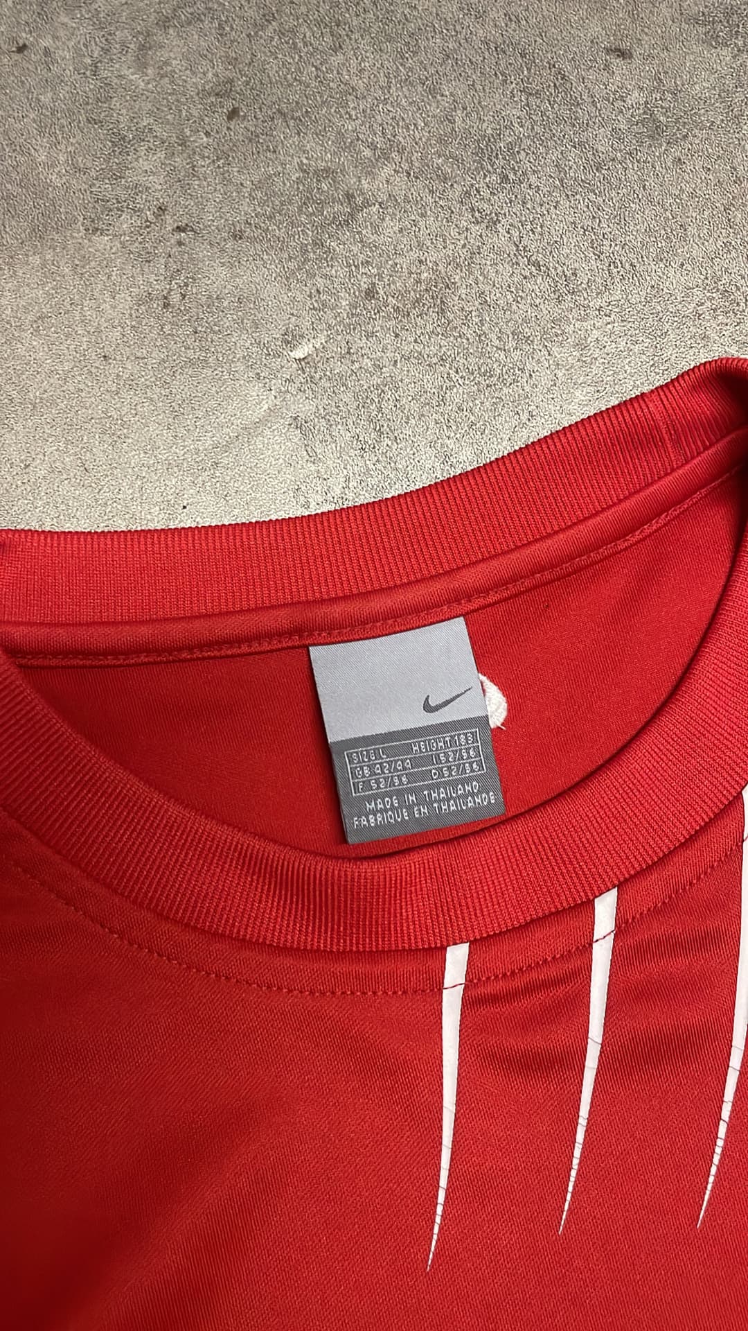 Nike Hex T-Shirt Red/White — 5