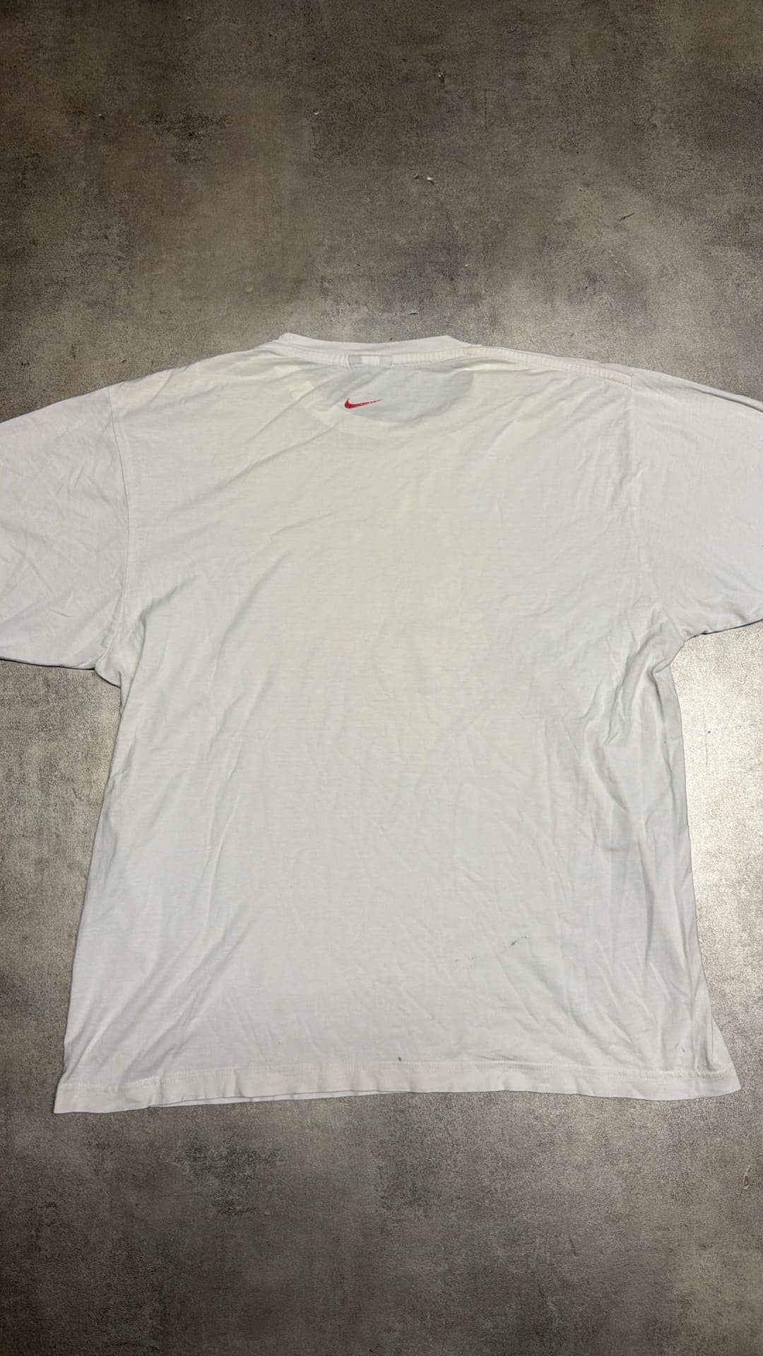 Nike Shox T-Shirt White/Red — 5