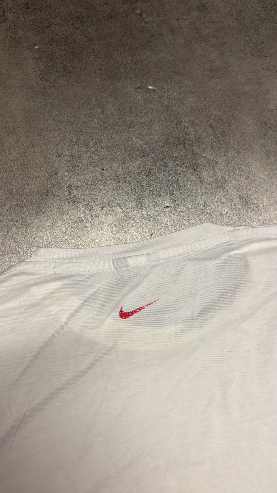 Nike Shox T-Shirt White/Red — 6