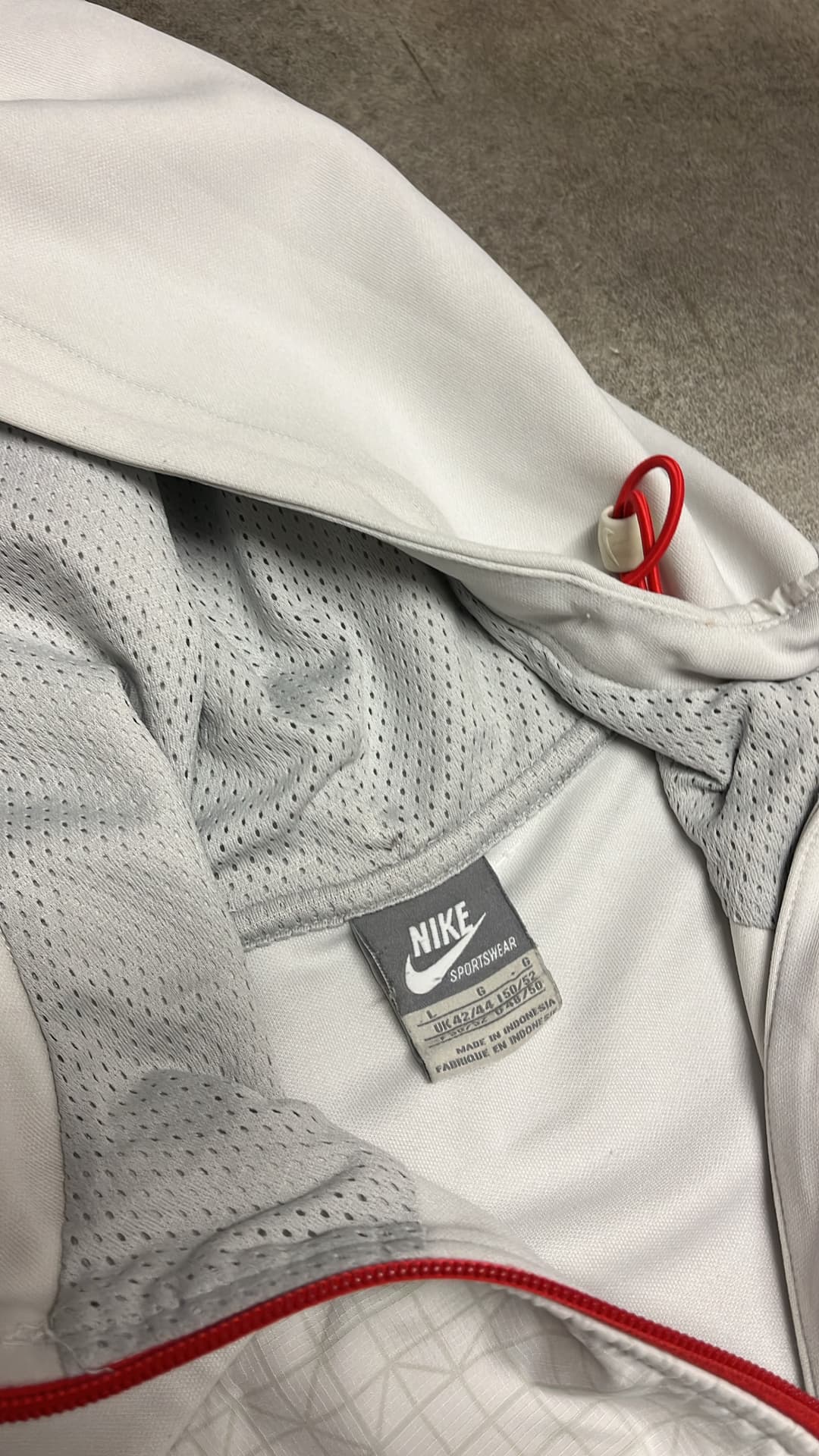 Nike Airmax 95 Zip-Up White/Red — 5