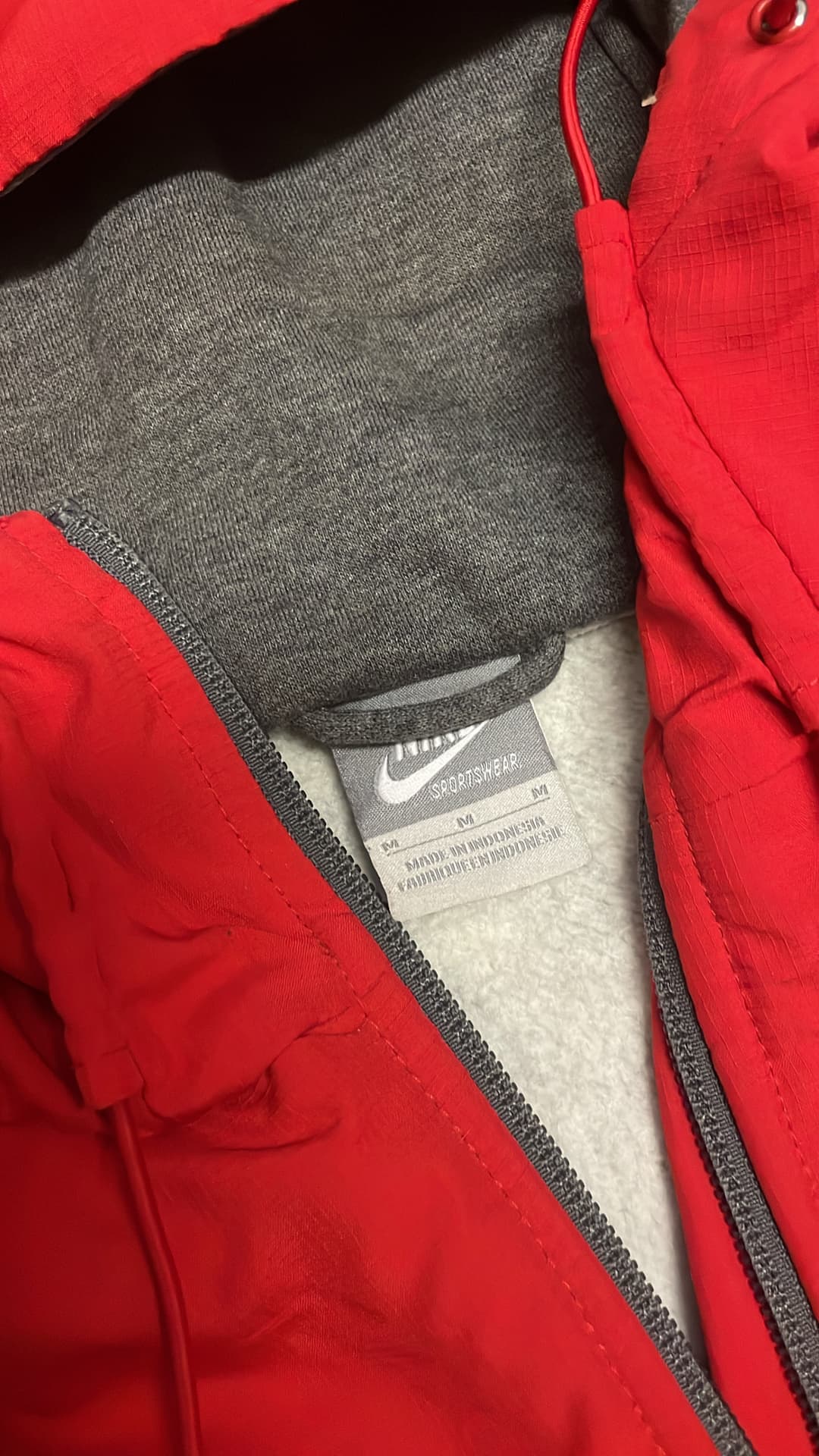 Nike Airmax LTD Zip-Up Red/Grey — 5