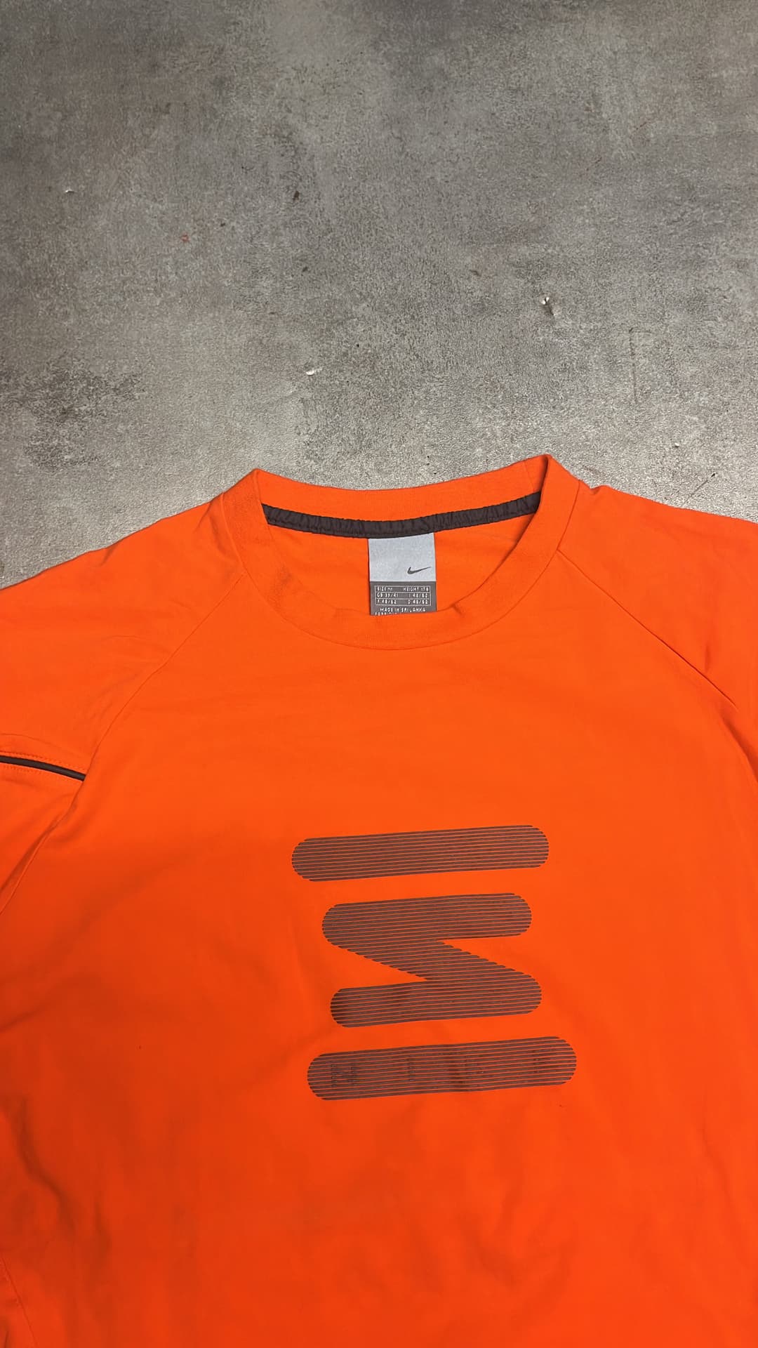 Nike Shox T-Shirt Orange/Navy — 4