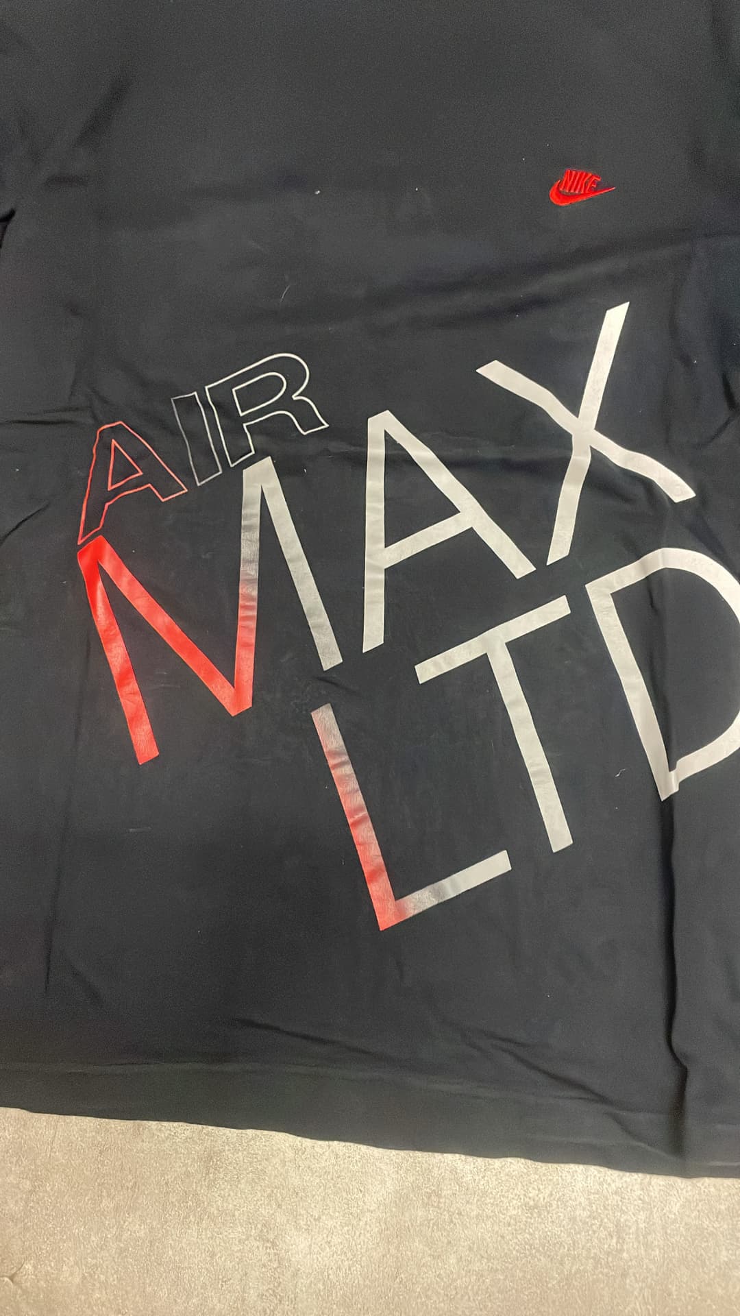 Nike Airmax LTD T-Shirt Black — 3