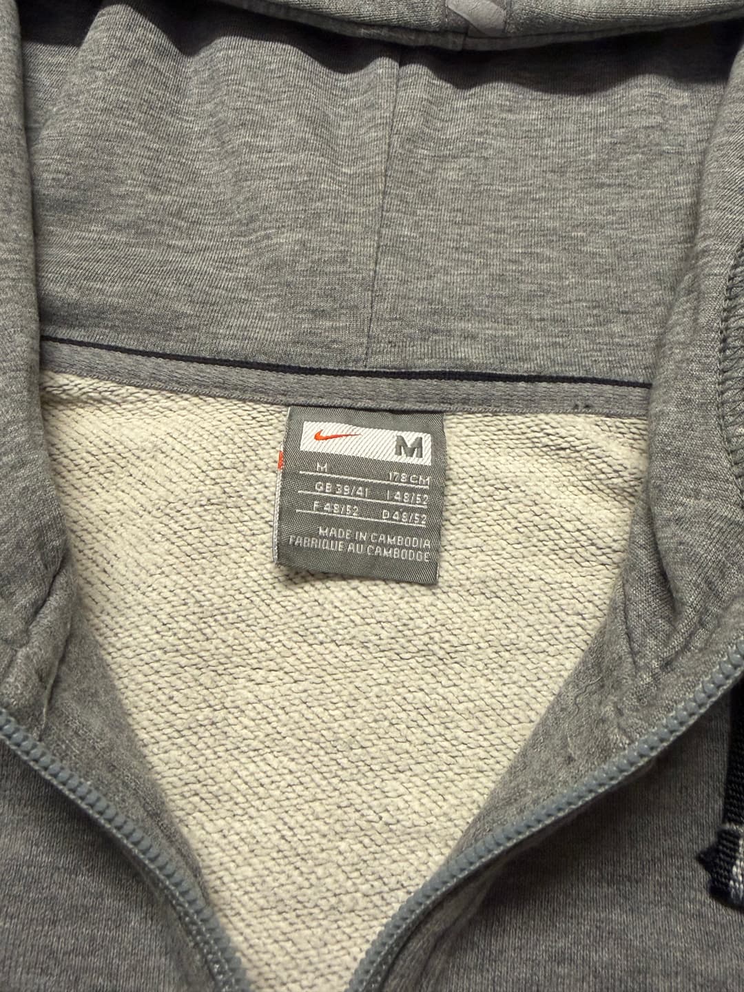 Nike Training Zip-Up Grey — 2