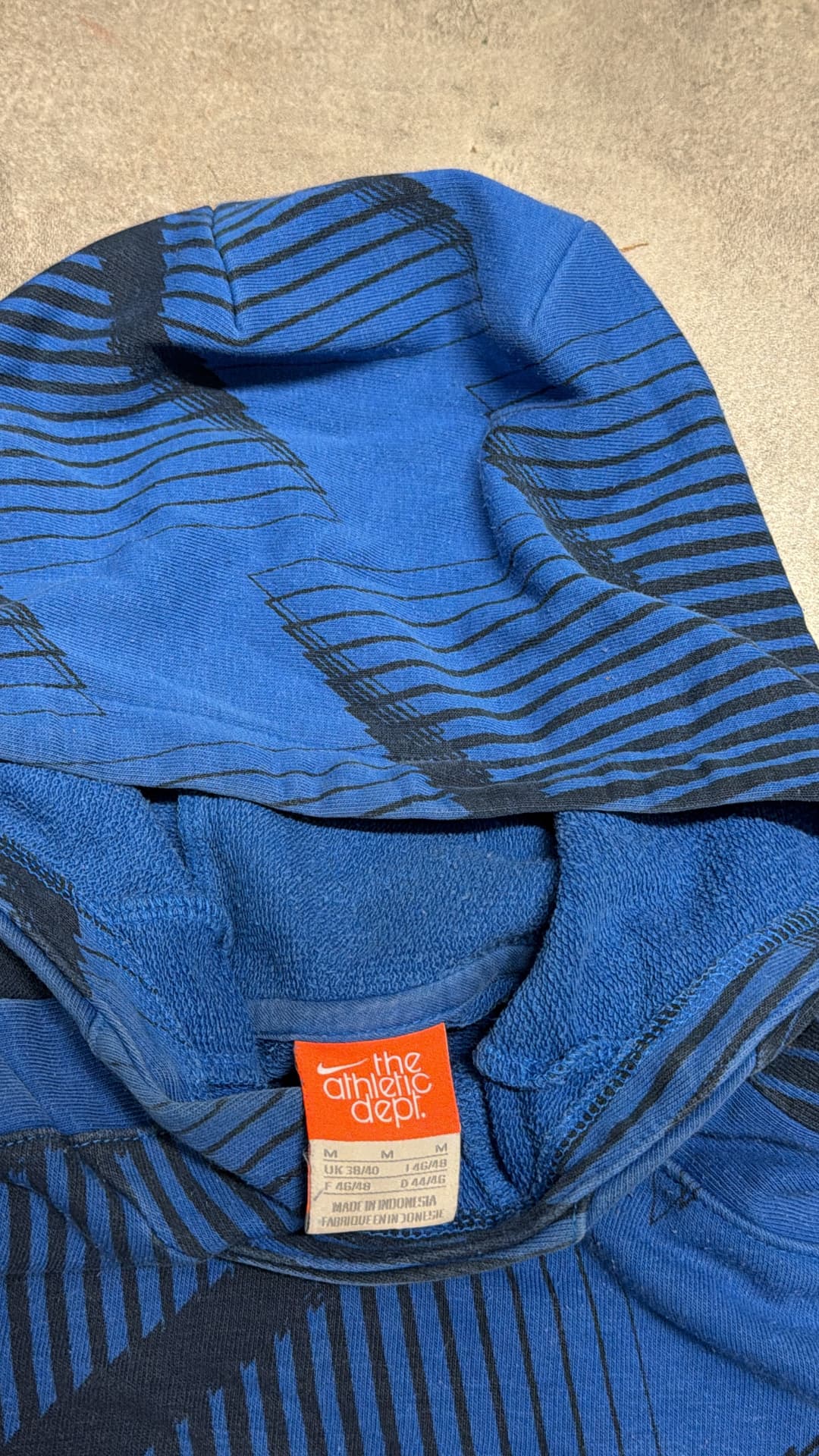Nike Air Hoodie Blue/Grey — 6