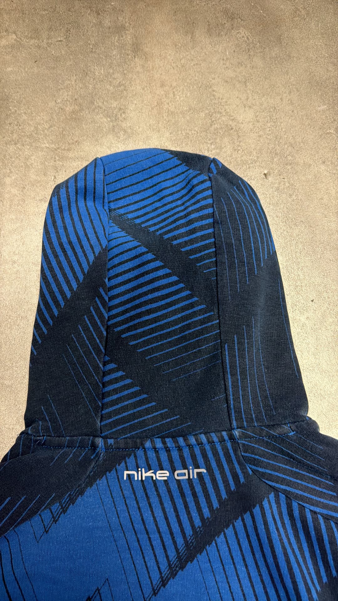 Nike Air Hoodie Blue/Grey — 5
